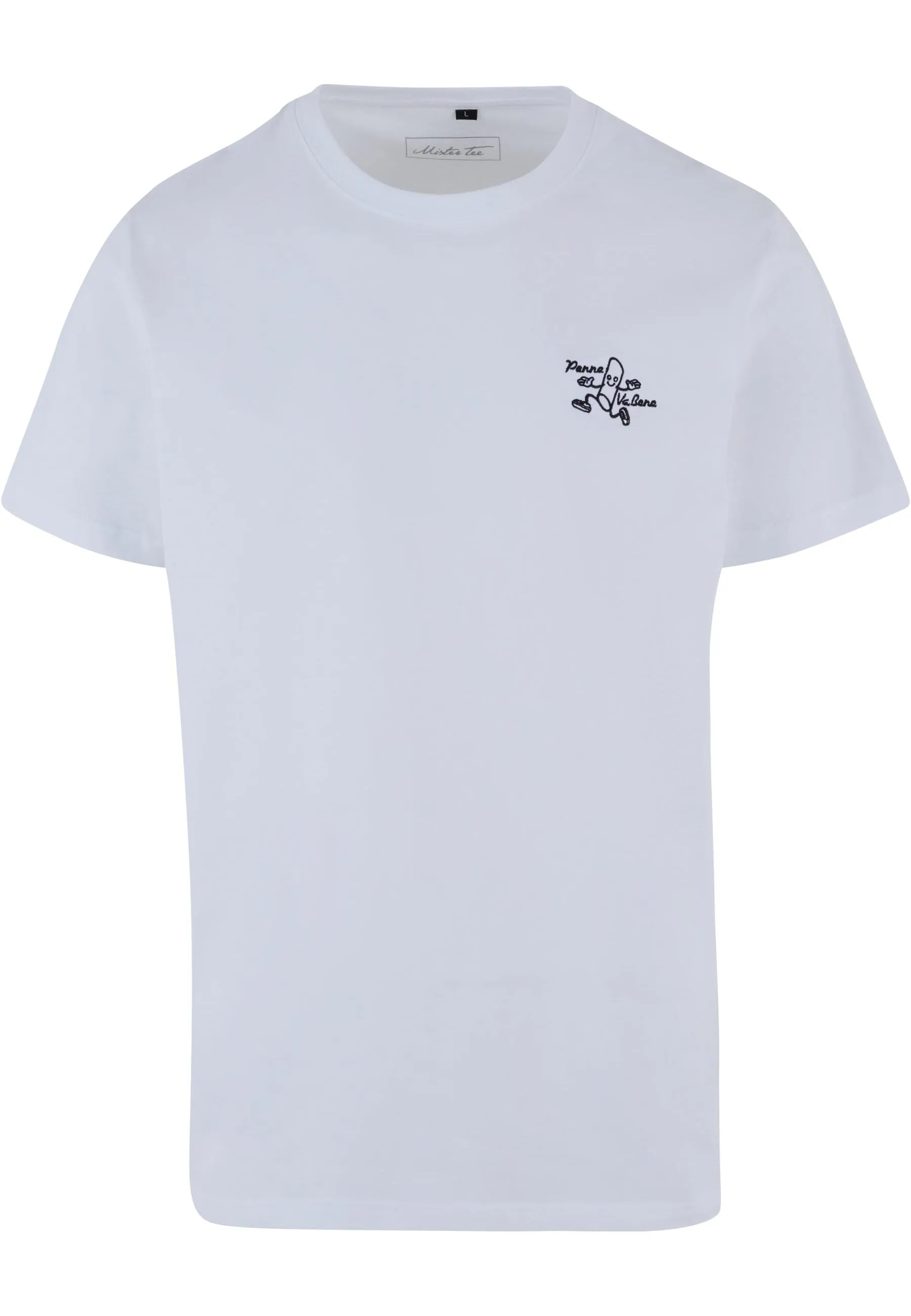 MisterTee T-Shirt "MisterTee Herren Penne Va Bene Tee EMB", (1 tlg.) günstig online kaufen