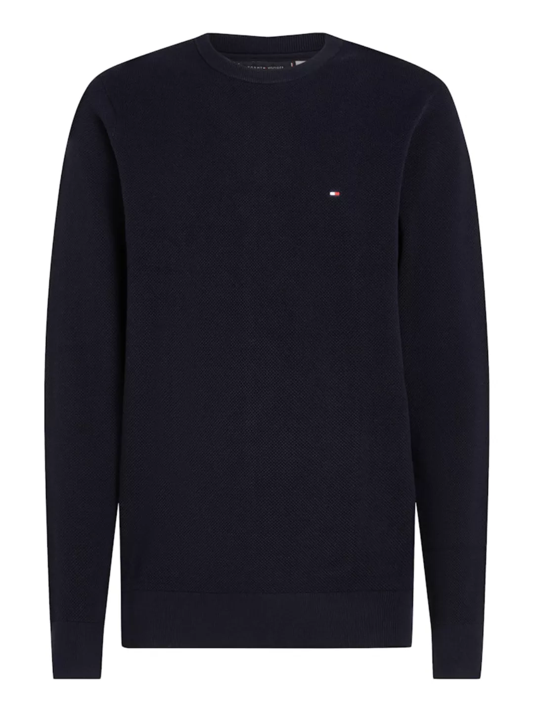 Tommy Hilfiger Sweater Essential Structure Navy - Größe XL günstig online kaufen