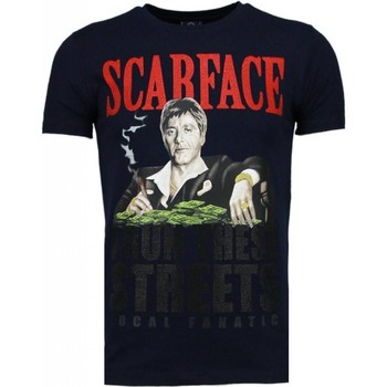 Local Fanatic  T-Shirt Scarface Boss Strass günstig online kaufen
