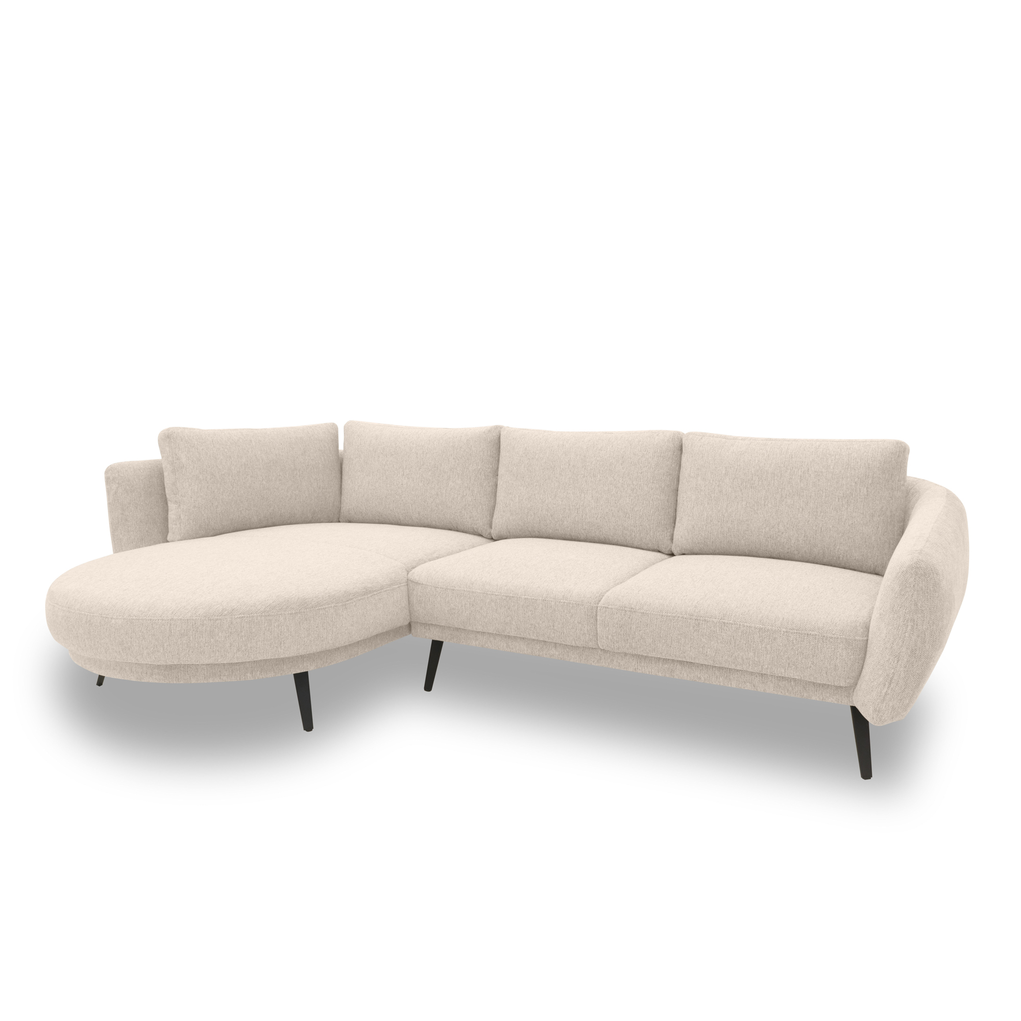 Ecksofa 200 020, Sofa in L-Form, Federkernpolsterung, 292 x 180 x 85 cm (Bx günstig online kaufen