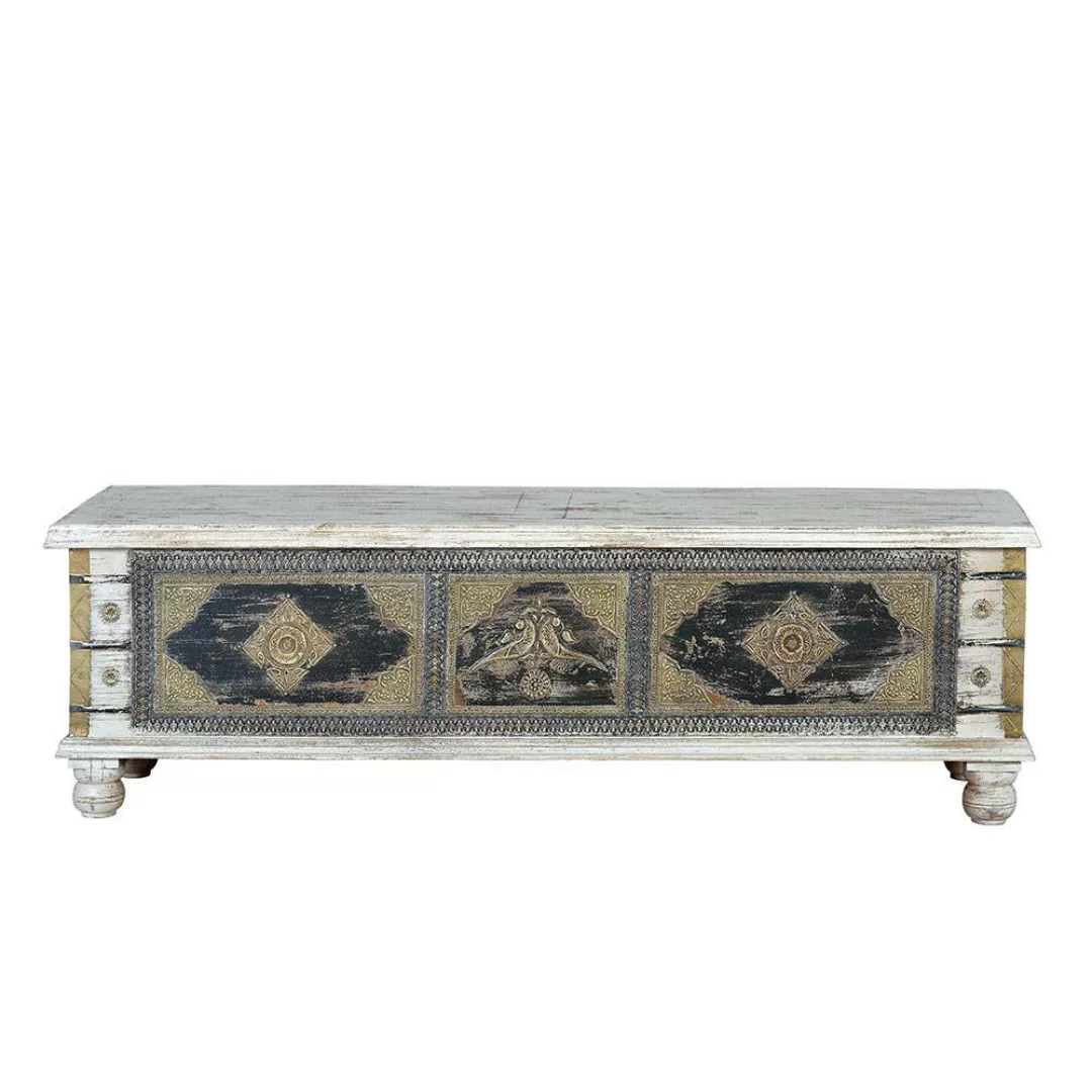 Truhe Holztruhe mit Ornament Muster im orientalischen Stil günstig online kaufen
