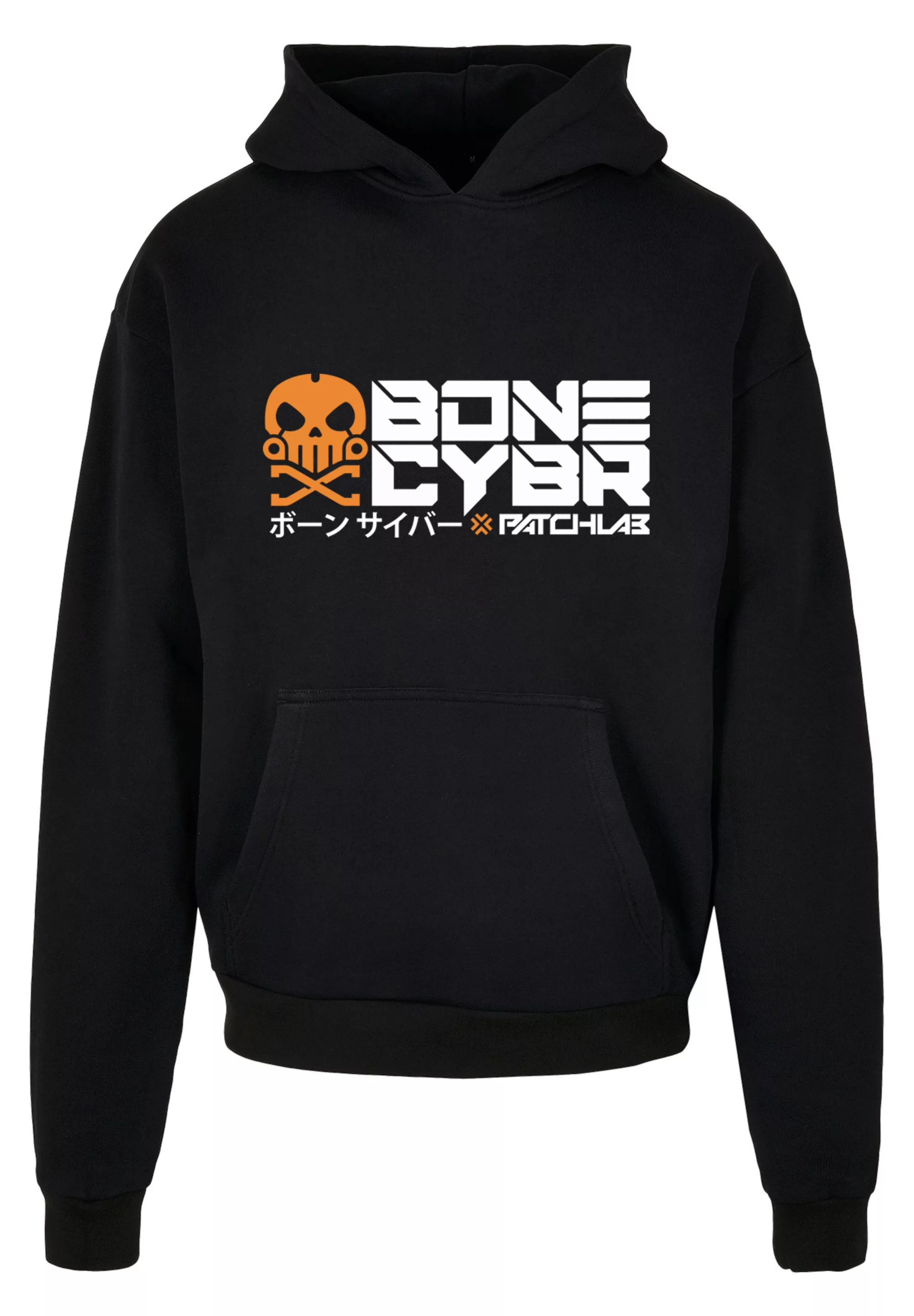 F4NT4STIC Kapuzenpullover "MUSTERBRAND BONE CYBER Orange", Print günstig online kaufen