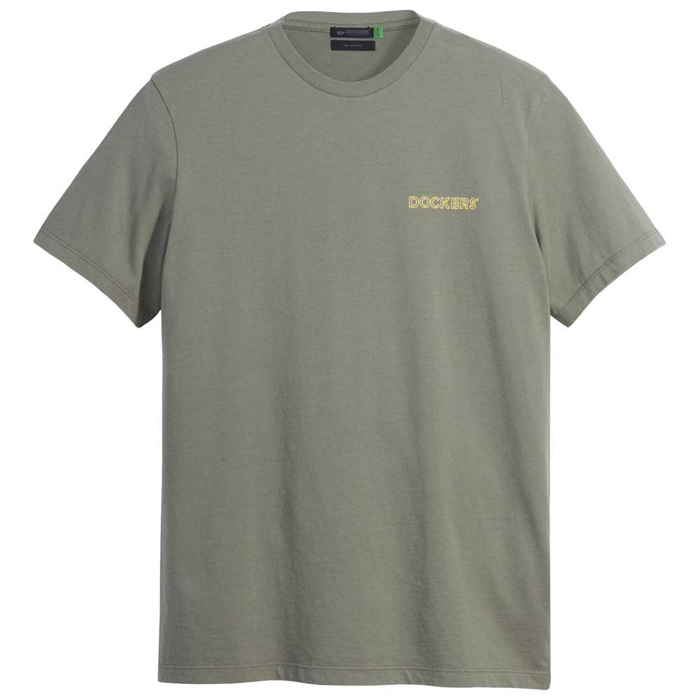 Dockers Logo Stencil Kurzärmeliges T-shirt XL Agave Green günstig online kaufen