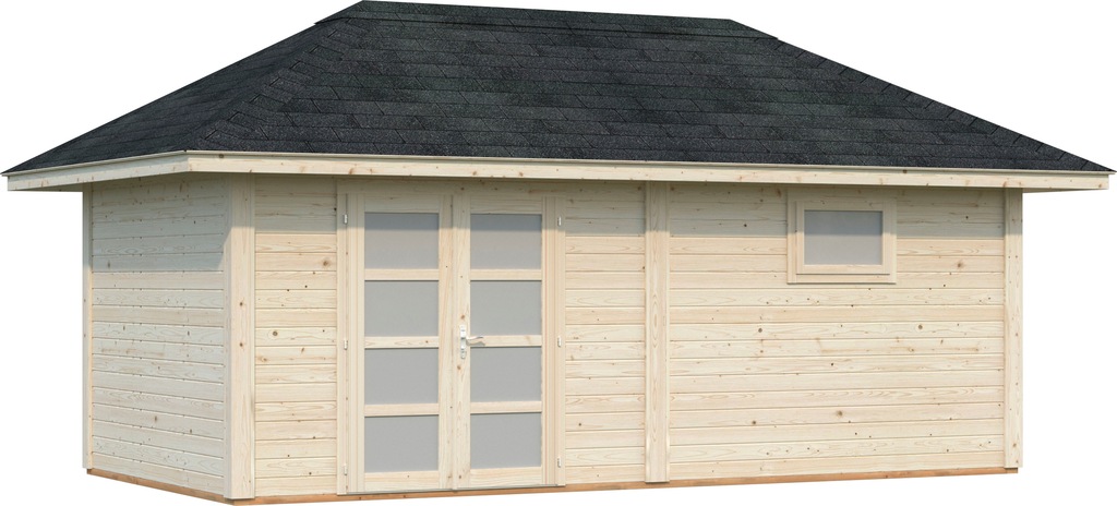 Palmako Holzpavillon "Bianca 16,6 m² Set 10", BxTxH: 588x300x323 cm günstig online kaufen