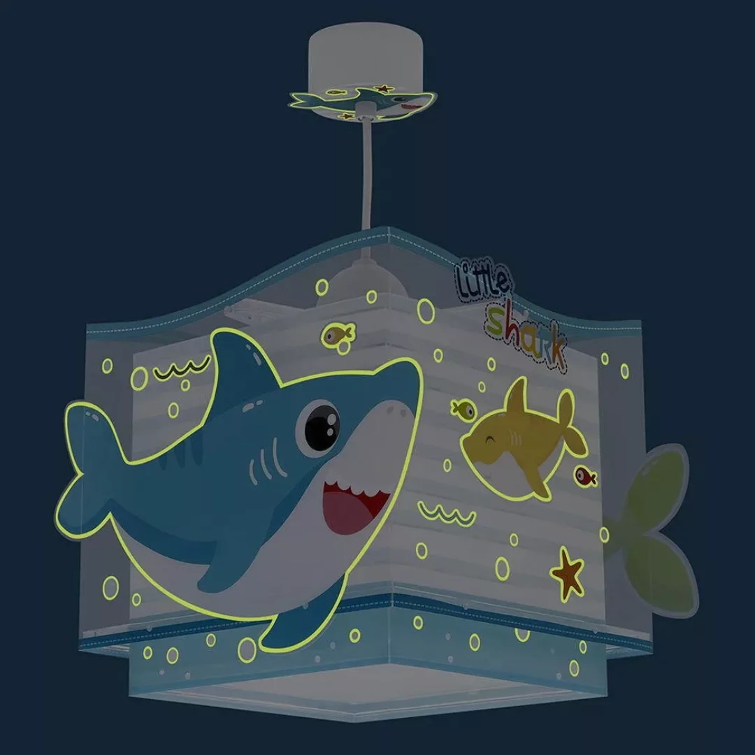 Dalber Little Shark Hängeleuchte mit Meeresmotiv günstig online kaufen