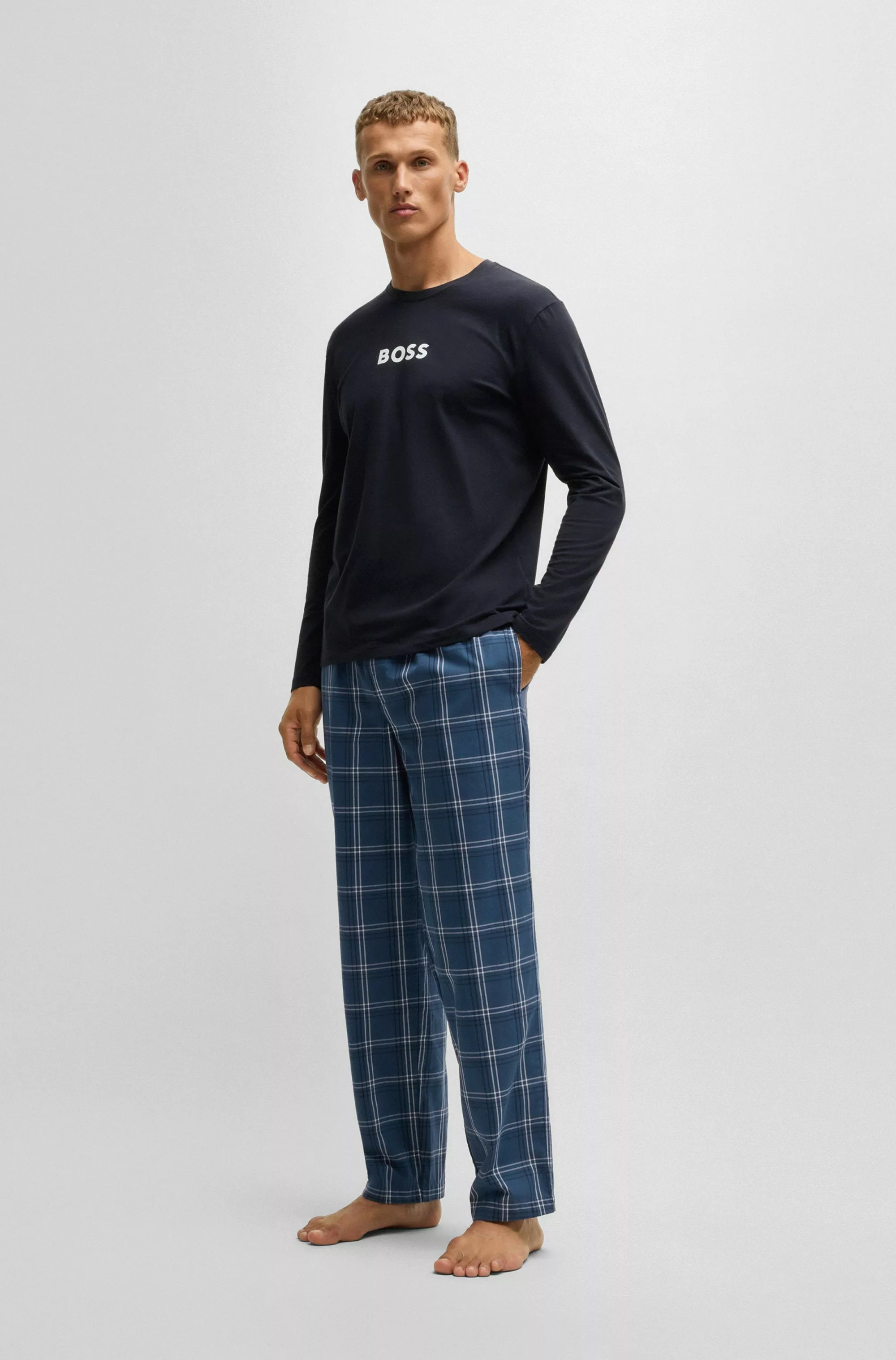 BOSS Pyjama "Easy Long Set" günstig online kaufen