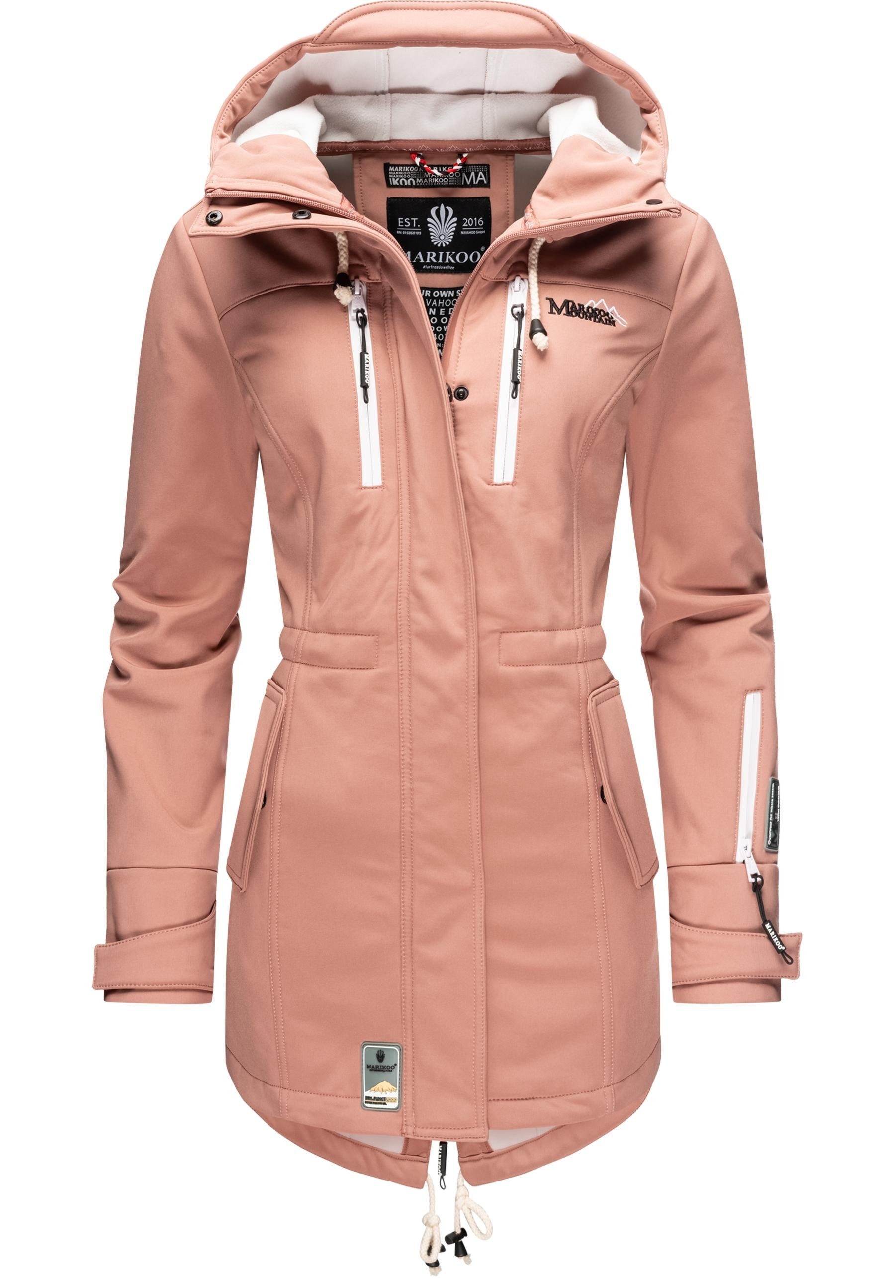 Marikoo Funktionsmantel Zimtzicke Wasserdichter Softshell Parka günstig online kaufen