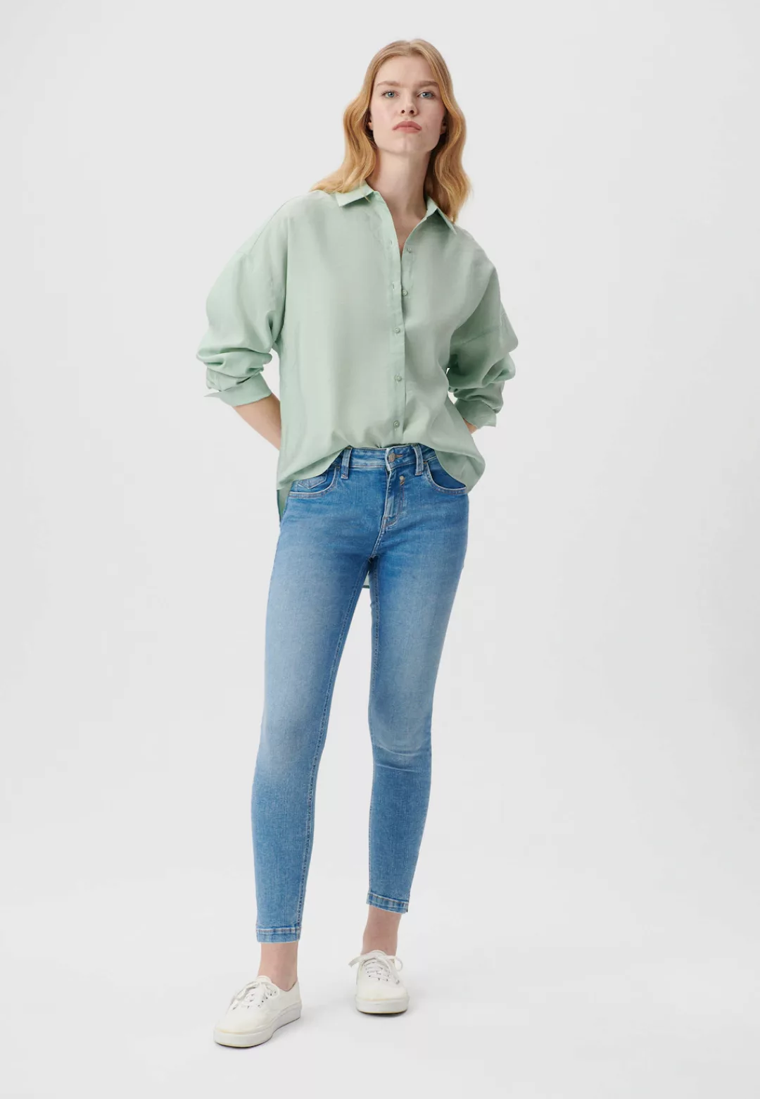 Mavi Langarmshirt "LONG SLEEVE SHIRTS", Bluse Oversized günstig online kaufen