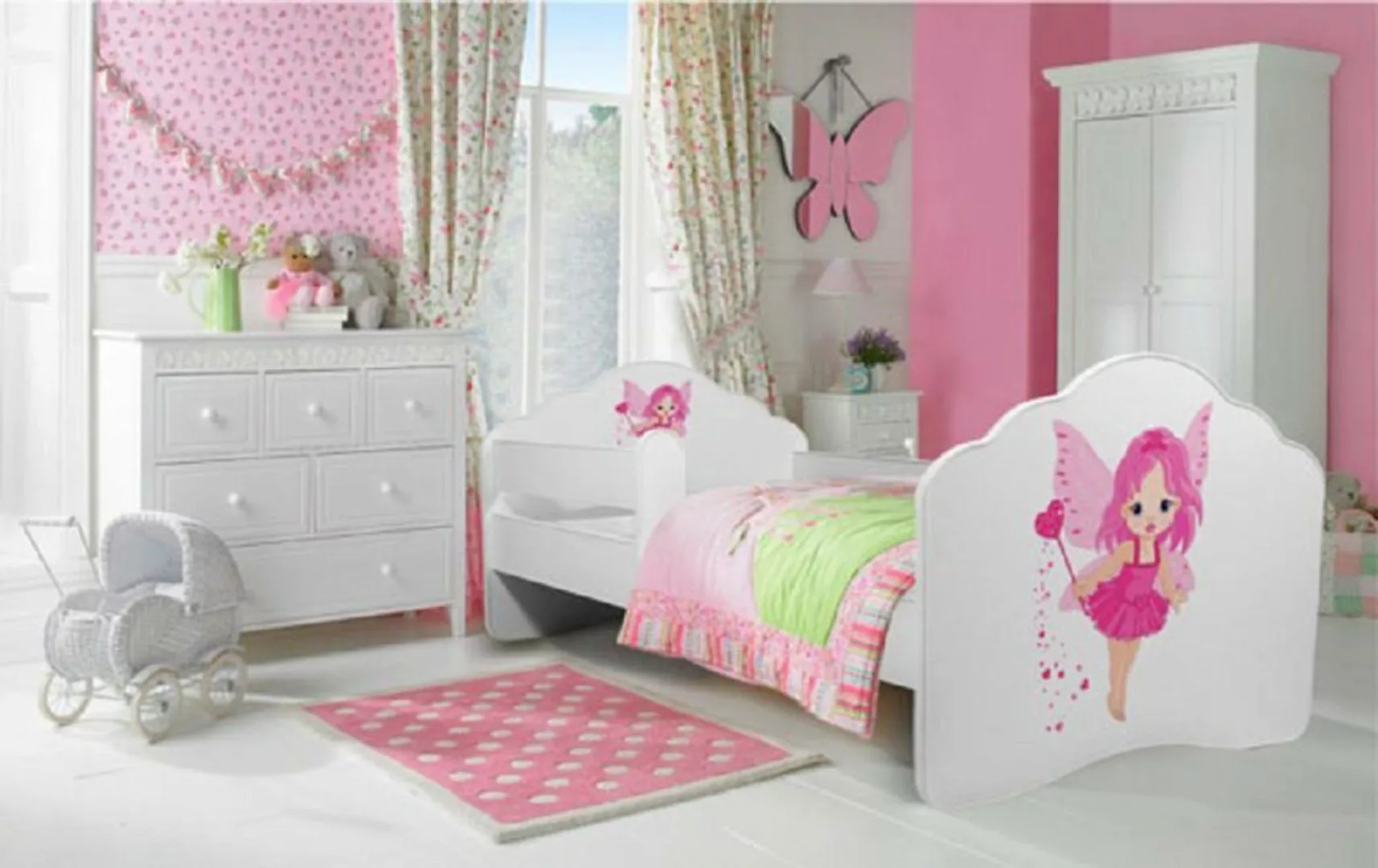 Feldmann-Wohnen Kinderbett CASIMO (Liegefläche: 70 x 140 cm, mit Rausfallsc günstig online kaufen