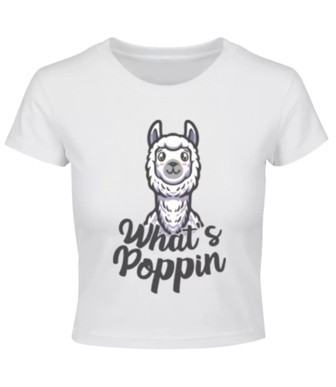 What's Poppin · Crop T-Shirt günstig online kaufen