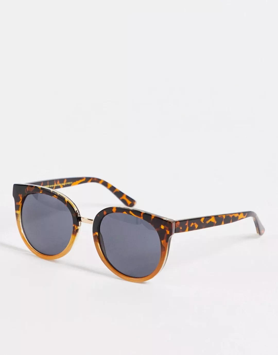 A.Kjaerbede – Gray – Übergroße Cat-Eye-Sonnenbrille für Damen in brauner Sc günstig online kaufen