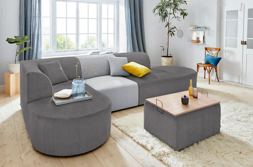 andas Sofa-Eckelement "Alesund", als Einzelteile oder Modulteil günstig online kaufen