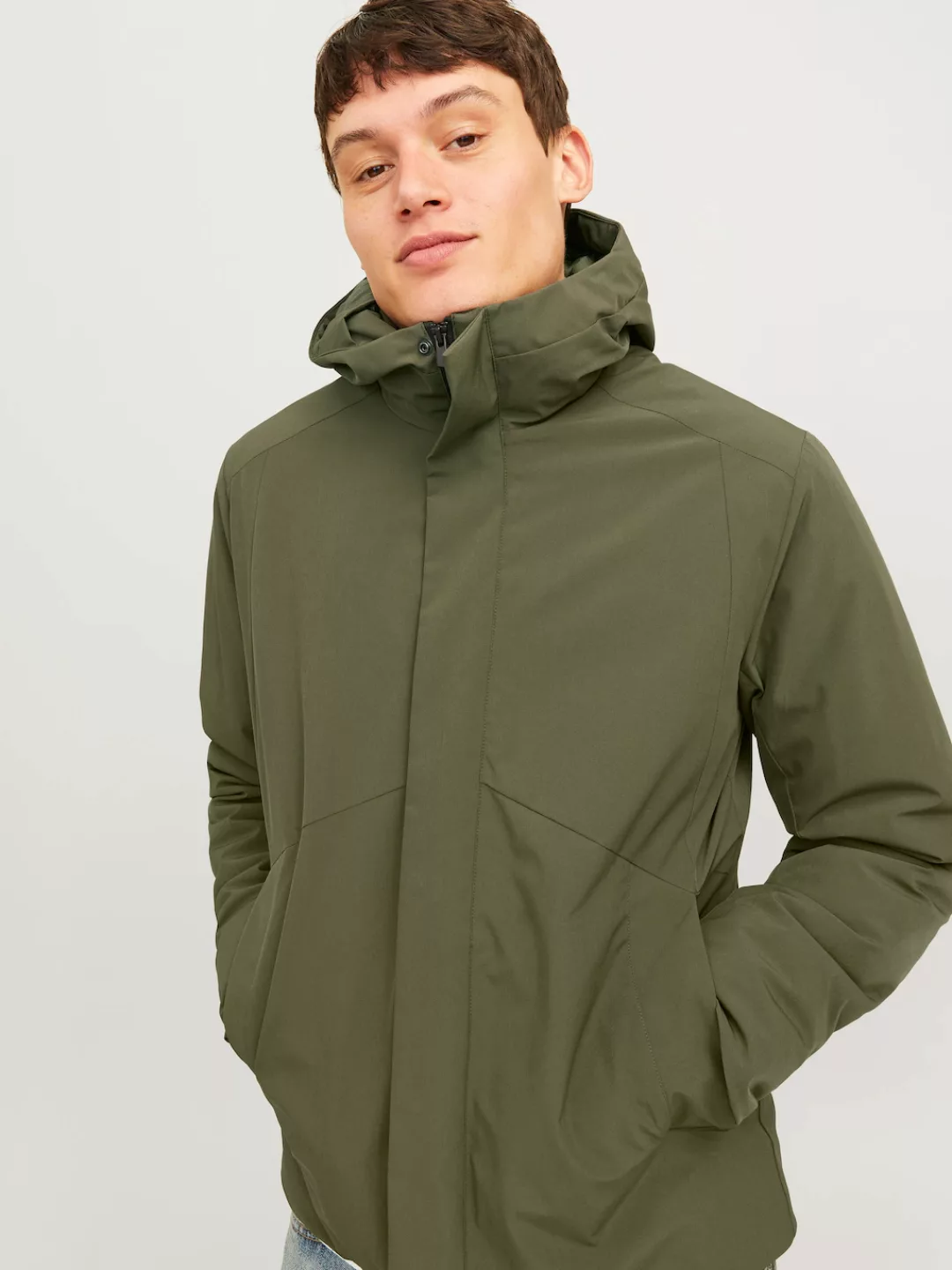 Jack & Jones Kurzjacke "JJEKEEN JACKET SN", mit Kapuze günstig online kaufen