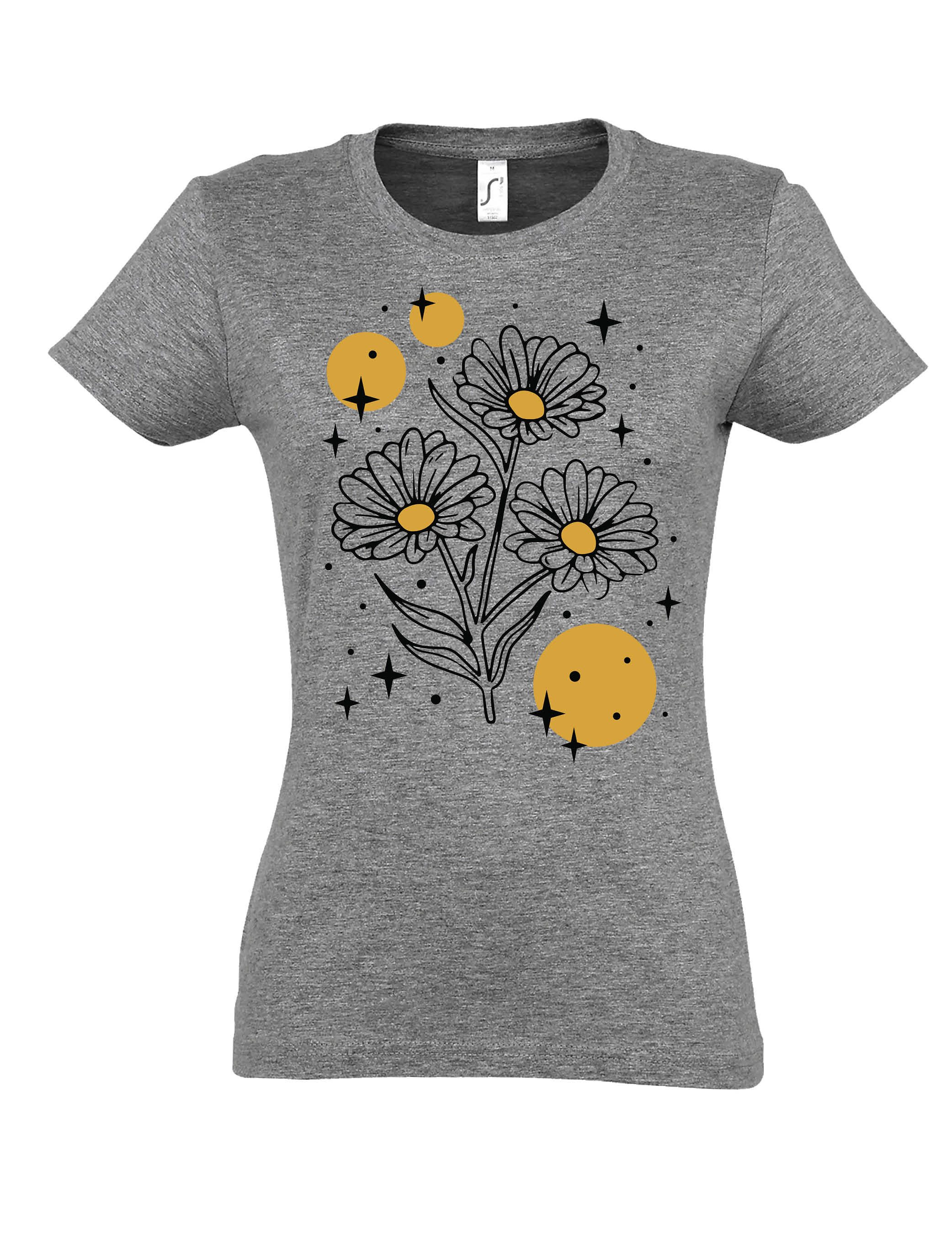 Youth Designz Print-Shirt "Sparkling Flowers" Damen günstig online kaufen
