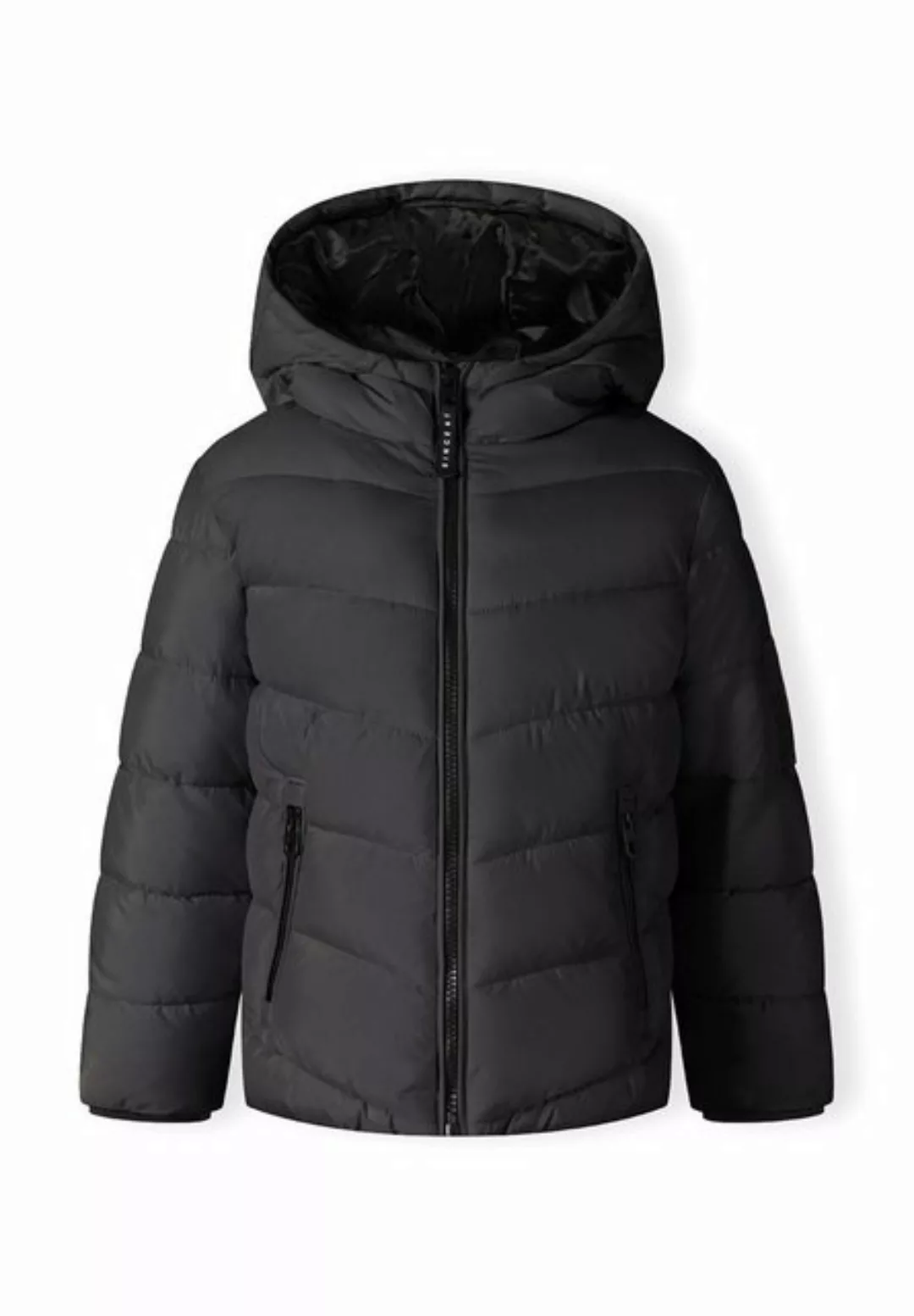 MINOTI Winterjacke Gefütterte Jacke mit reflektierendem Aufdruck (2y-14y) günstig online kaufen