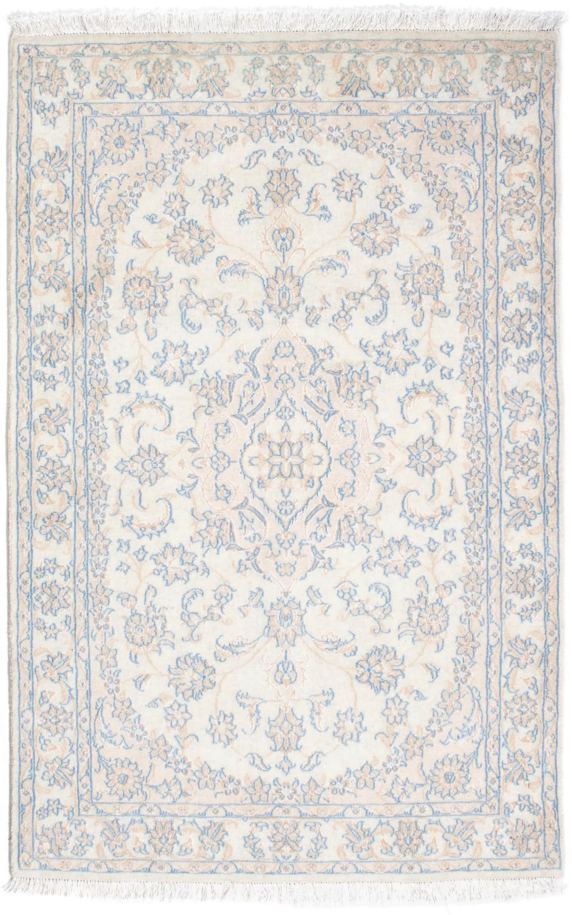 morgenland Orientteppich »Perser - Nain - Royal - 150 x 95 cm - beige«, rec günstig online kaufen