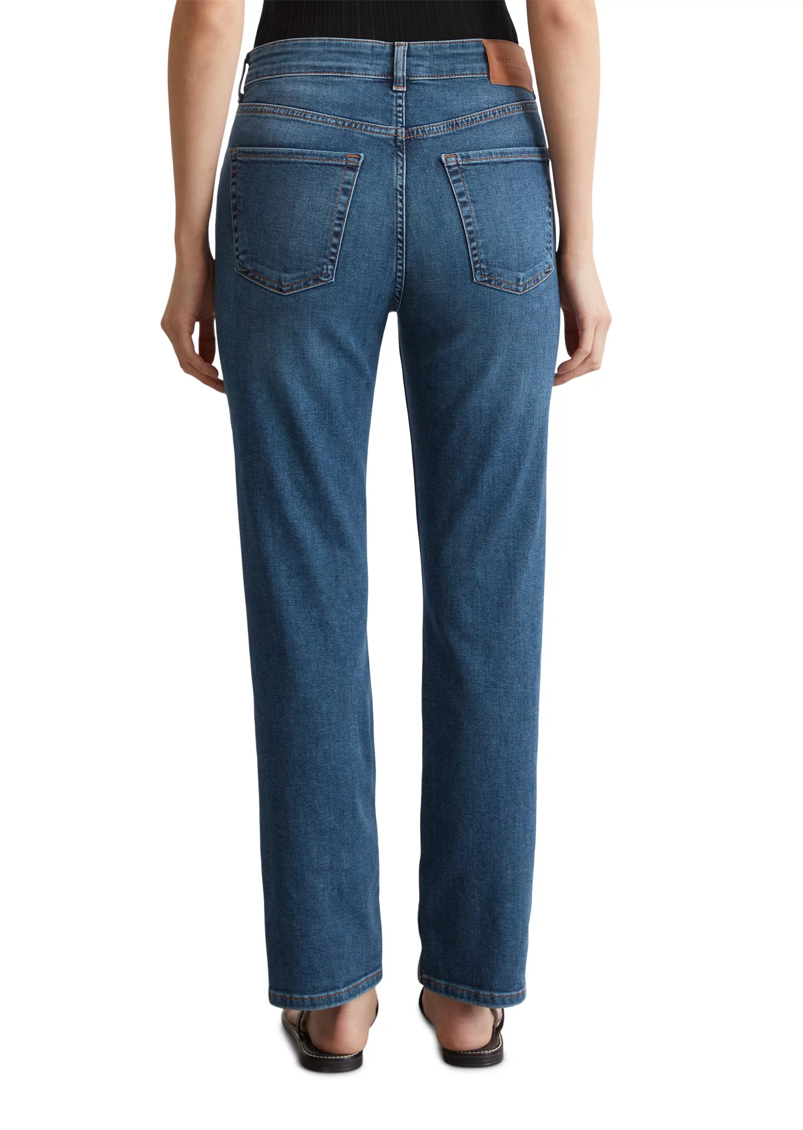 Marc OPolo Straight-Jeans "aus Organic-Cotton-Mix" günstig online kaufen