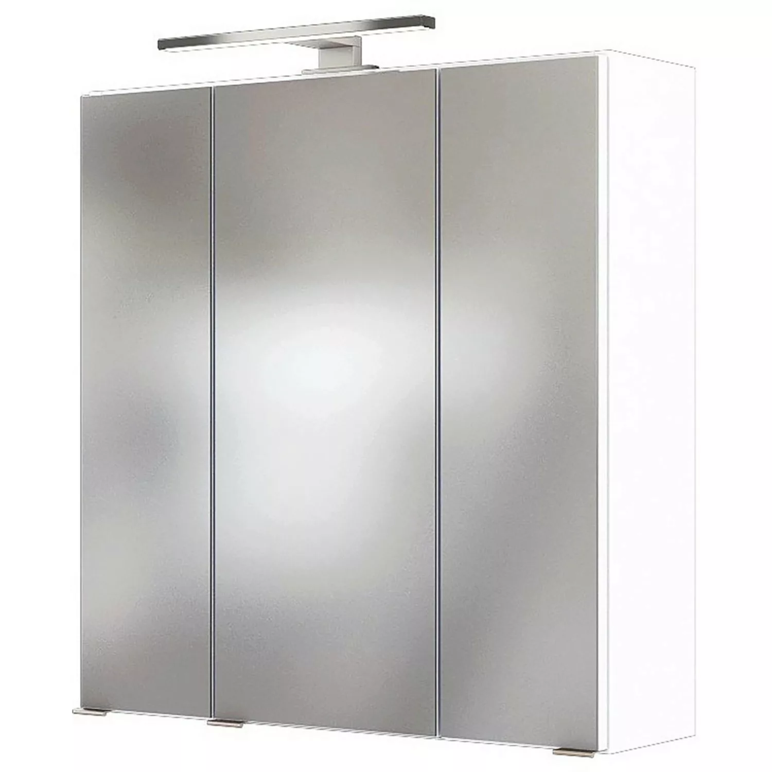 Held Spiegelschrank Verona Weiß 60 cm mit Softclose Türen günstig online kaufen