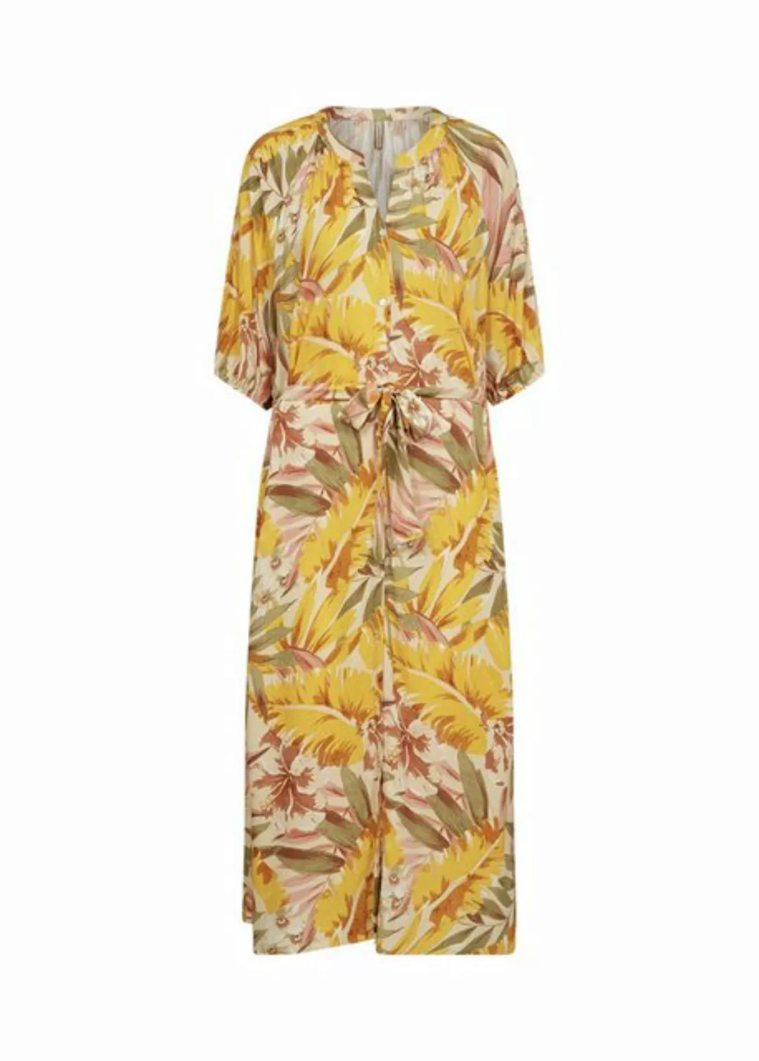 soyaconcept Druckkleid SC-ELYSE 5 GOLDEN YELLOW COMBI günstig online kaufen