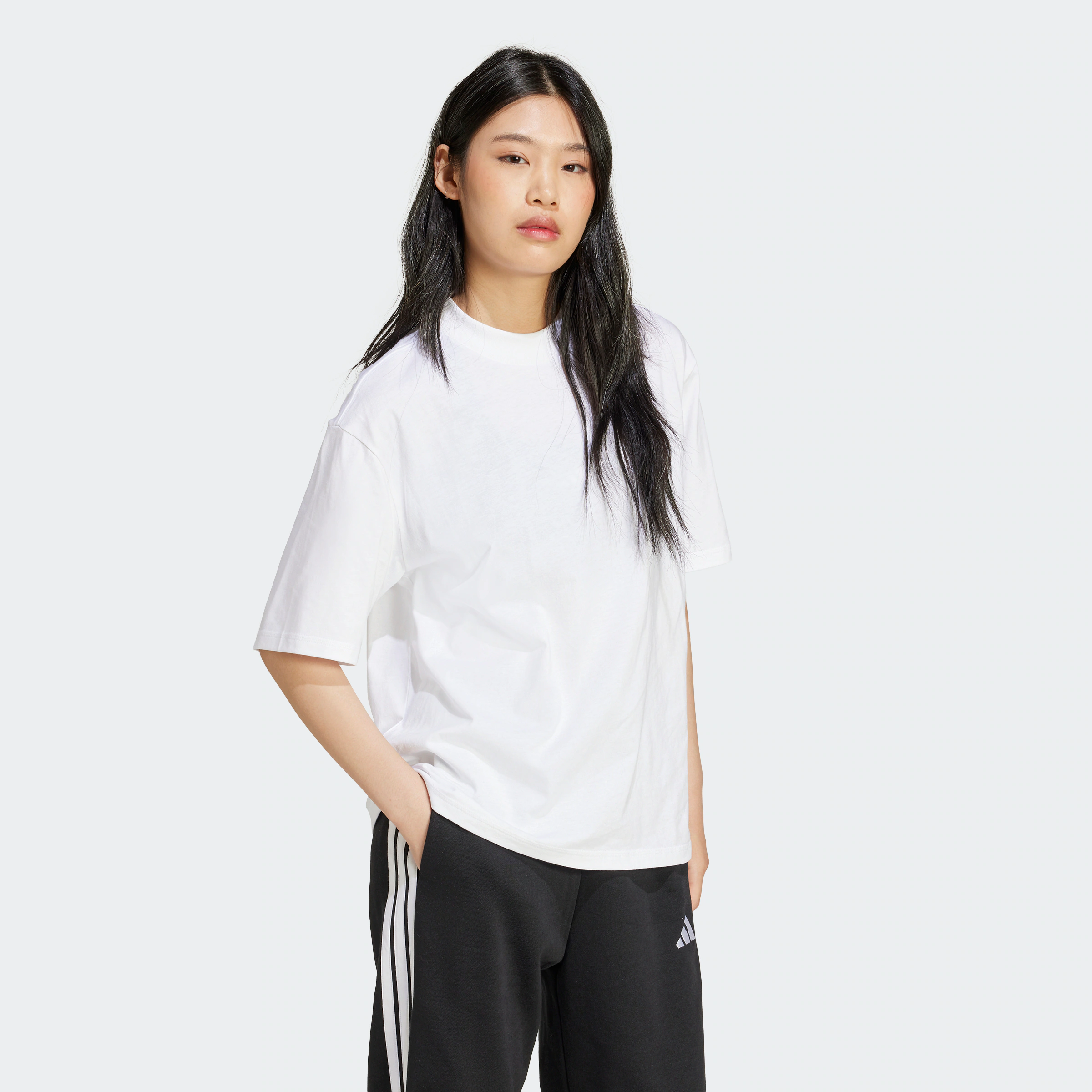 adidas Sportswear T-Shirt "W SL+ SJ BOYF T" günstig online kaufen