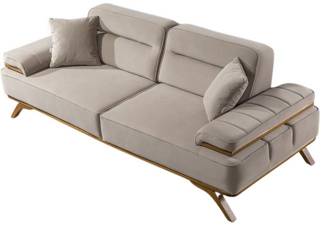 Villa Möbel Sofa Andorra, 1 Stk. 3-Sitzer, mit Relax-/Bettfunktion durch ve günstig online kaufen