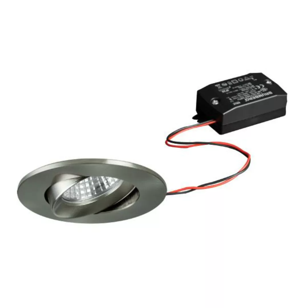 Brumberg LED-Einbaustrahlerset, schaltbar, nickel matt - 38453153 günstig online kaufen