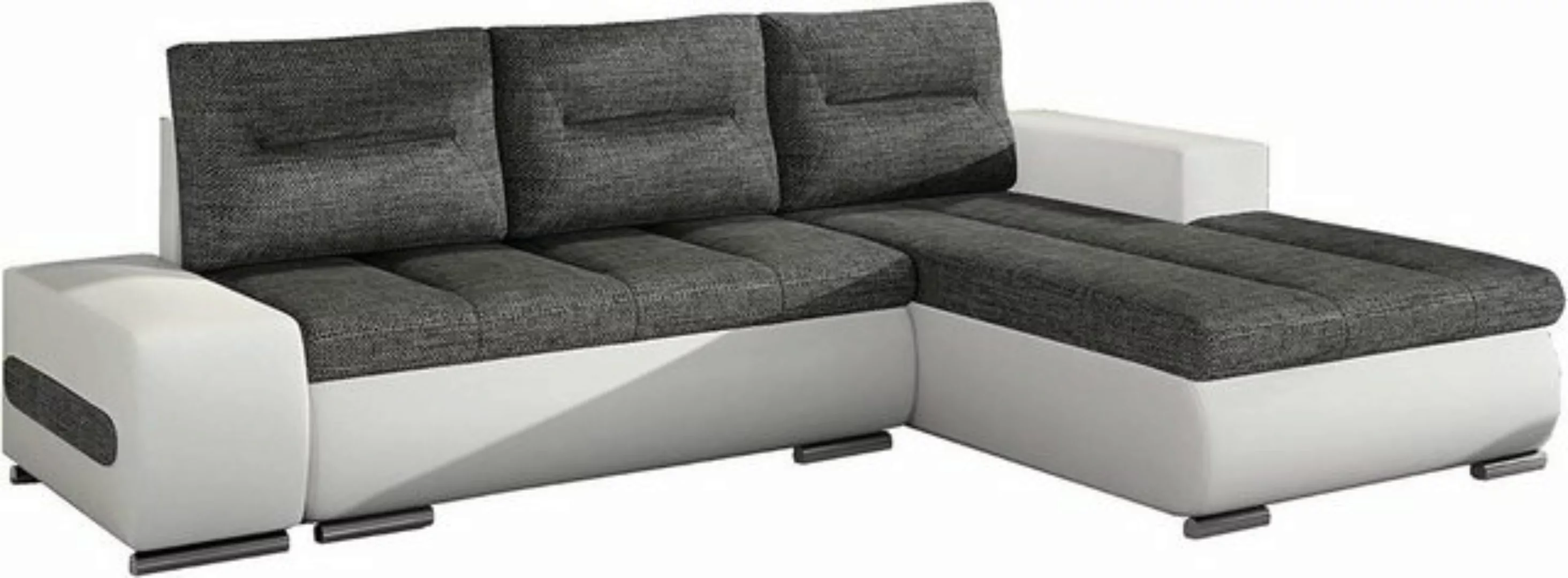MOEBLO Ecksofa OLAVO, Couch L-Form Polstergarnitur Wohnlandschaft Polsterso günstig online kaufen
