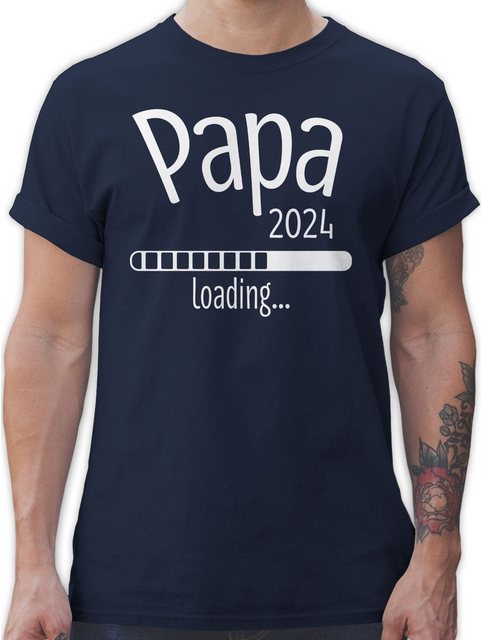 Shirtracer T-Shirt Papa 2024 loading Papa günstig online kaufen