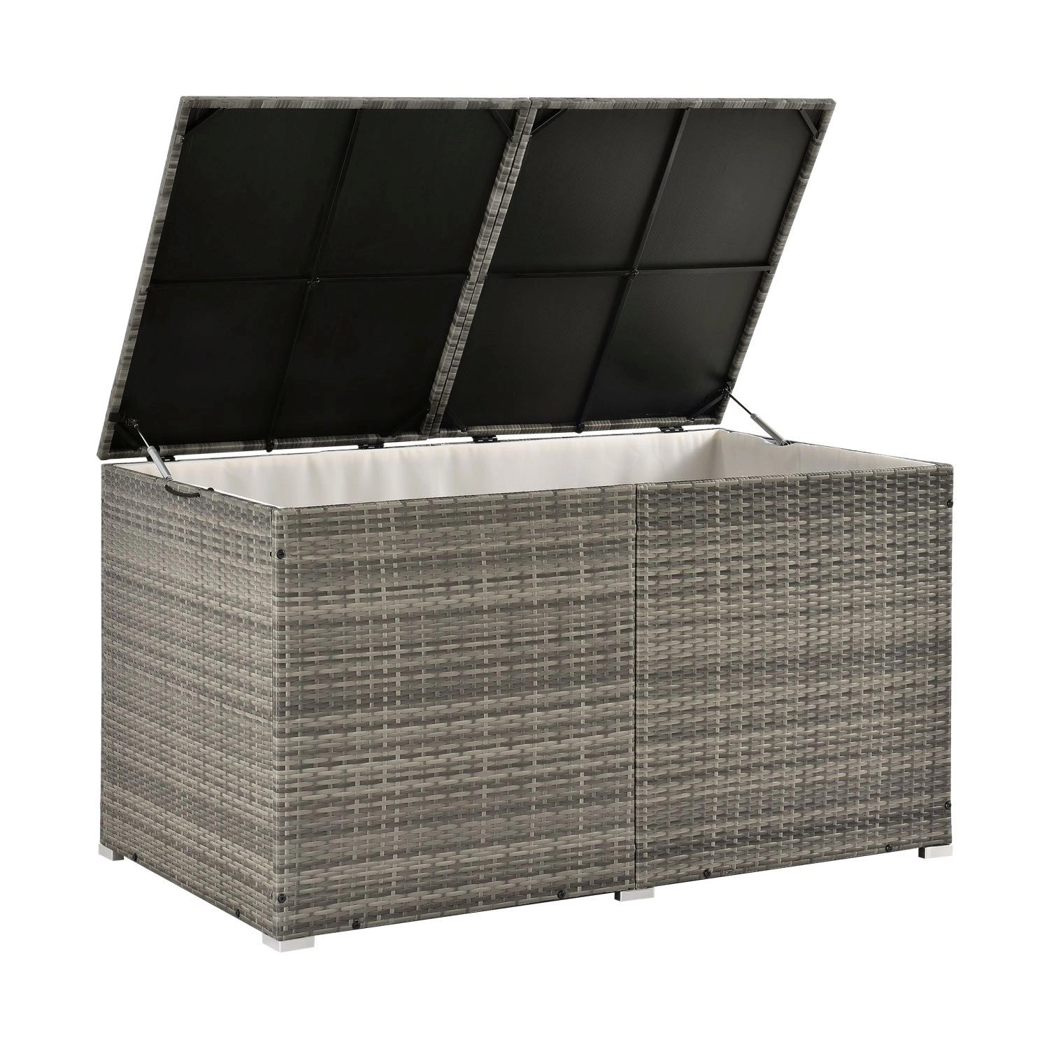 Juskys Auflagenbox Ikaria, aus Polyrattan, mit günstig online kaufen