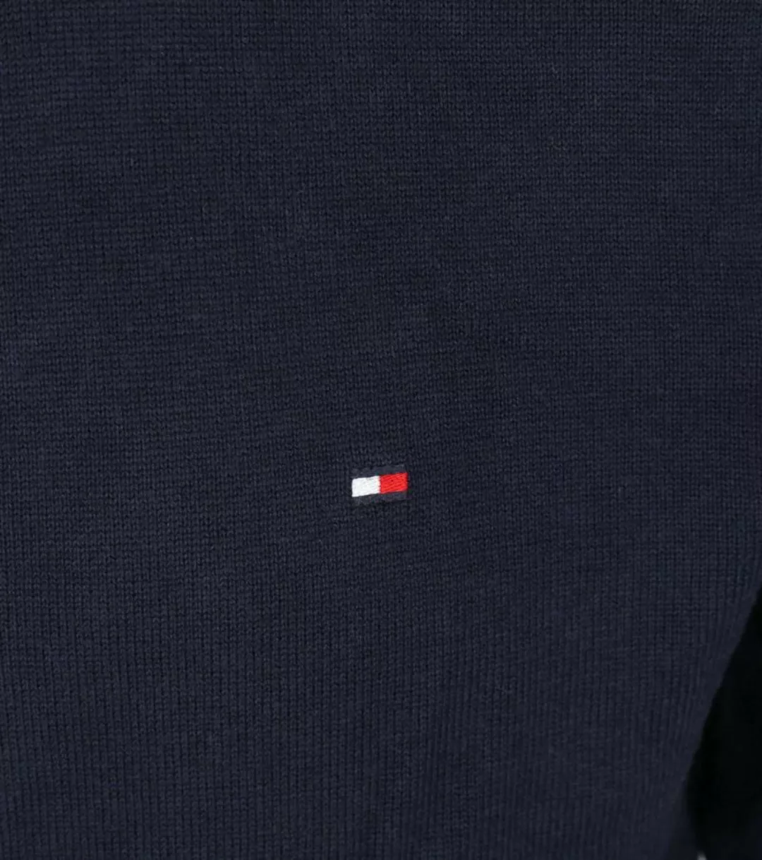 Tommy Hilfiger Half Zip Pullover Navy - Größe L günstig online kaufen