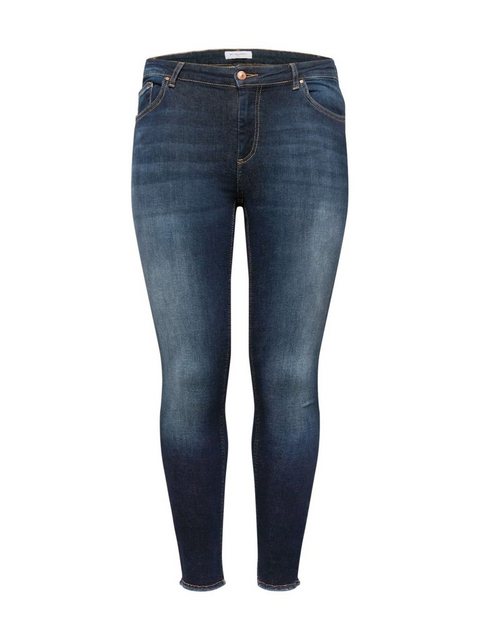Only Willy Life Regular Skinny Ankle Raw Jeans 52 Dark Blue Denim günstig online kaufen