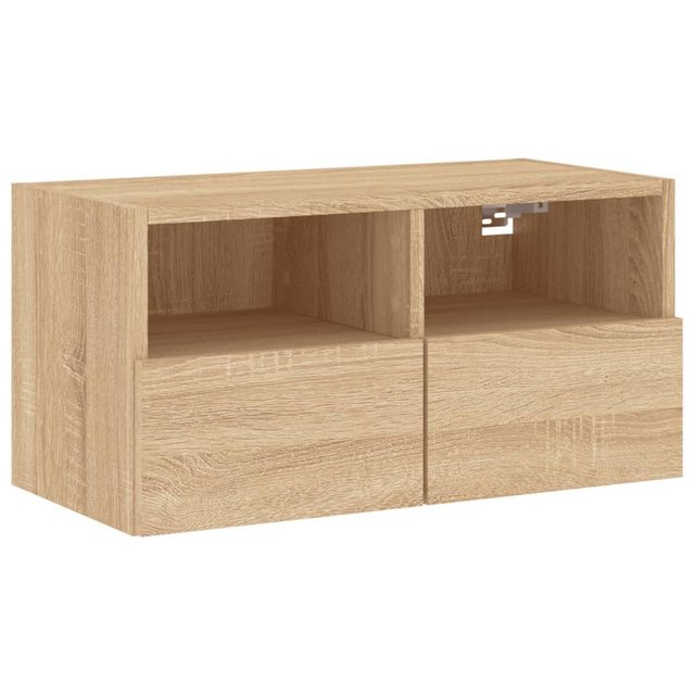 vidaXL TV-Schrank TV-Wandschrank Sonoma-Eiche 60x30x30 cm Holzwerkstoff günstig online kaufen