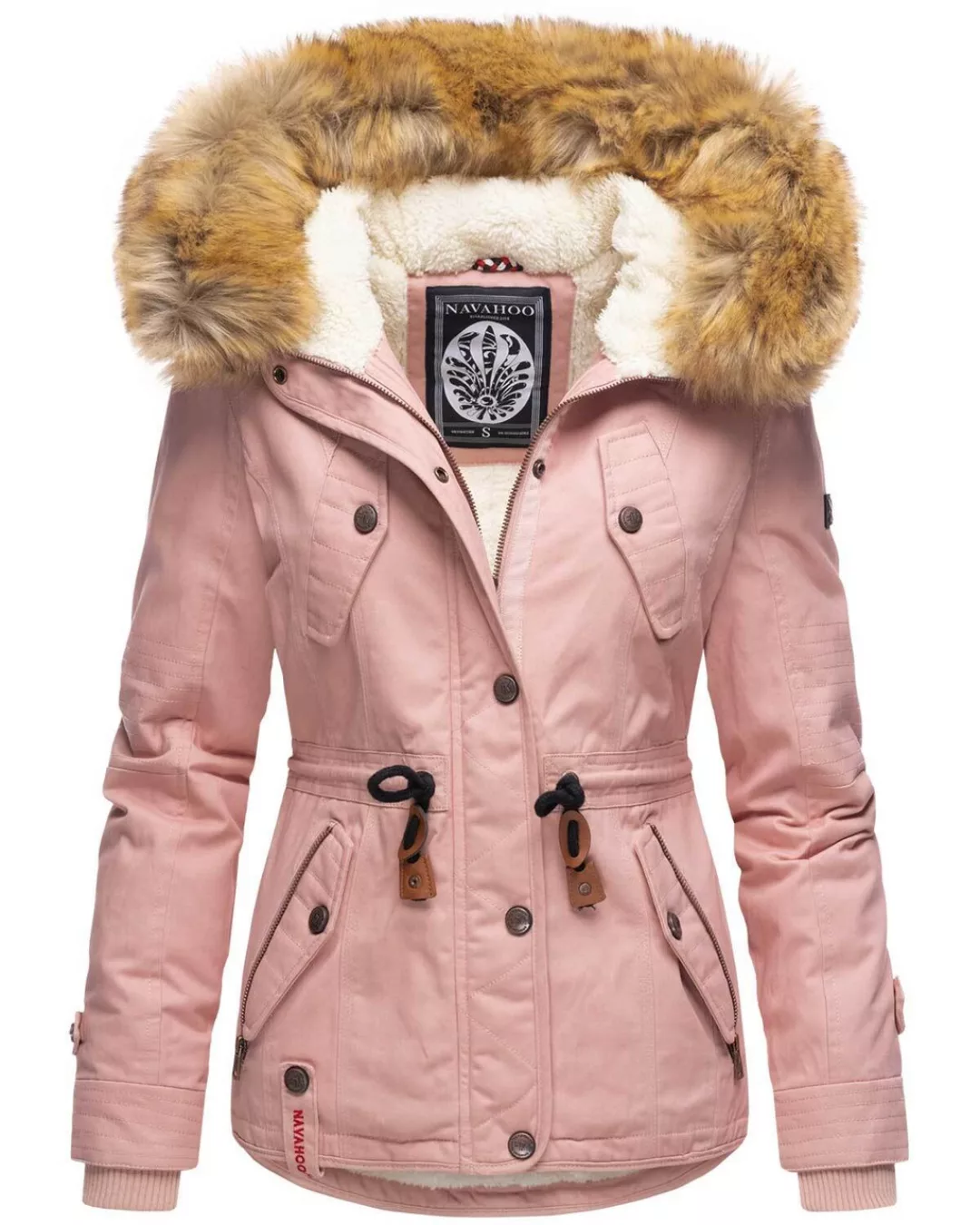 Navahoo Winterjacke "Pearl", mit warmem Teddyfell günstig online kaufen