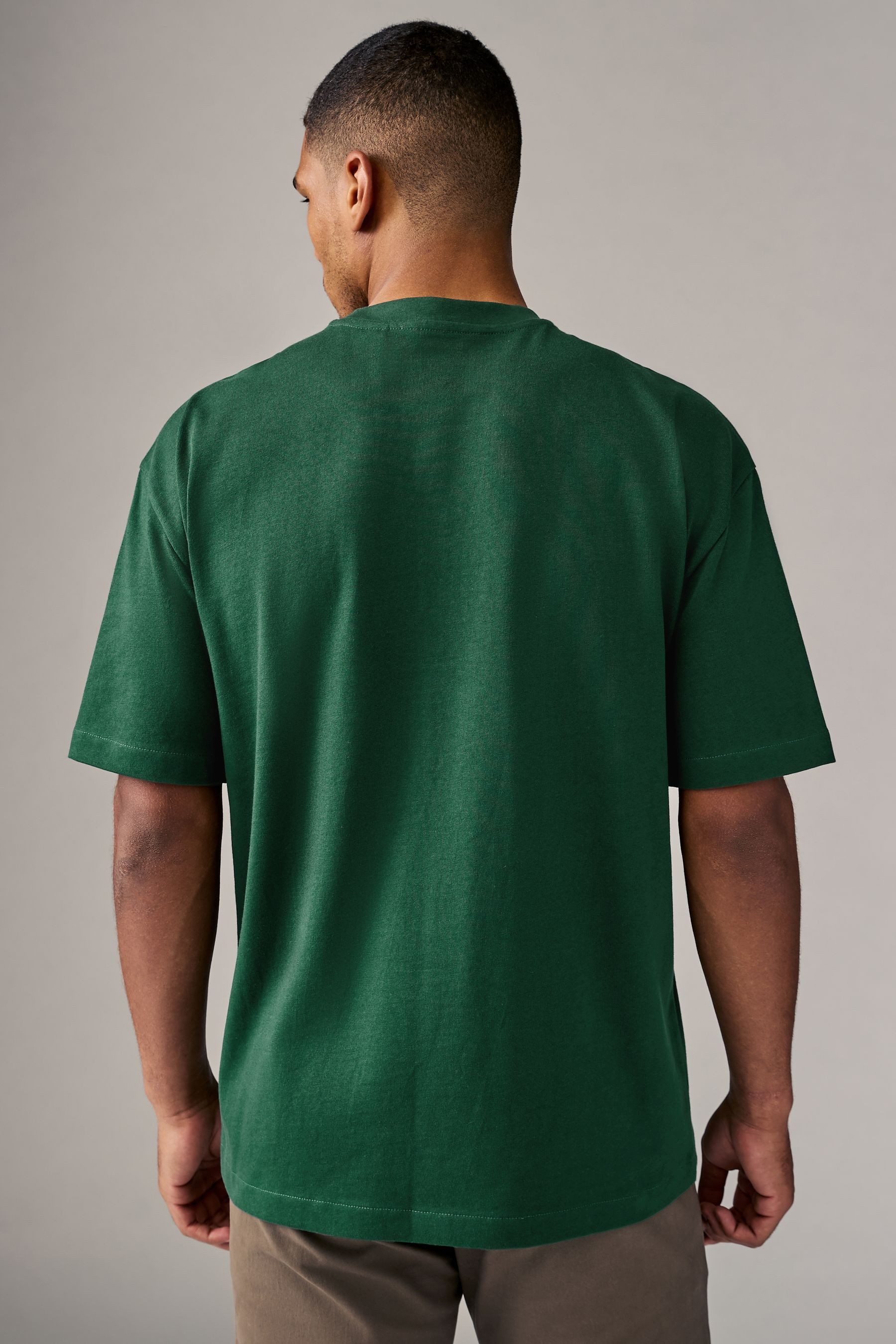 Next T-Shirt Schweres T-Shirt im Relaxed günstig online kaufen