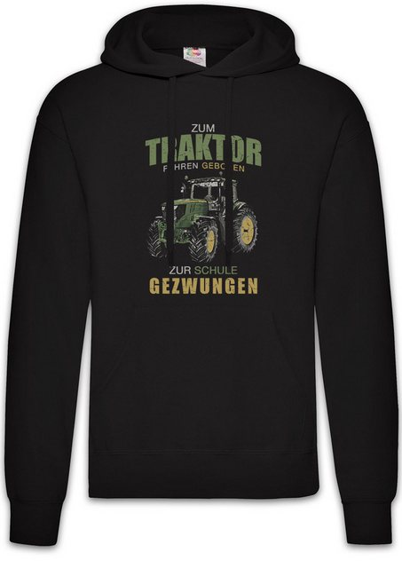 Urban Backwoods Hoodie Zum Traktor Fahren Geboren Herren Hoodie Farm Bauer günstig online kaufen