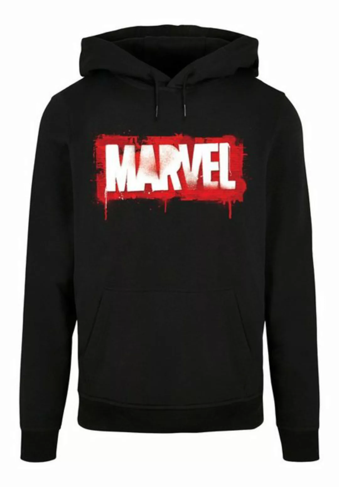 F4NT4STIC Rundhalspullover F4NT4STIC Herren Marvel Spray Logo with Basic Ho günstig online kaufen