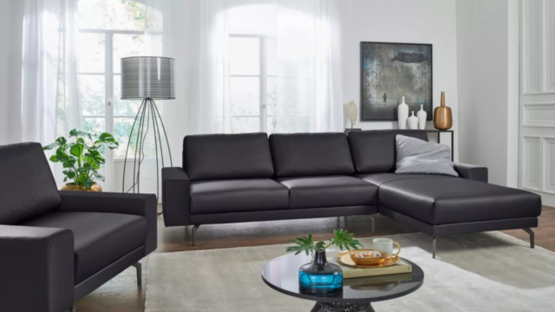 Creation BY ROLF BENZ Ecksofa »CR.450, Designecksofa, L-Form«, Armlehne bre günstig online kaufen