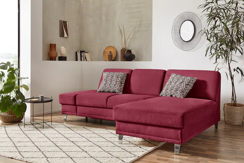 sit&more Ecksofa Clio L-Form, wahlweise mit Bettfunktion oder Vorziehsitz u günstig online kaufen