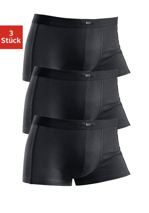 H.I.S Hipster, (Packung, 3 St.), knapp sitzende Boxershorts aus Baumwollmis günstig online kaufen