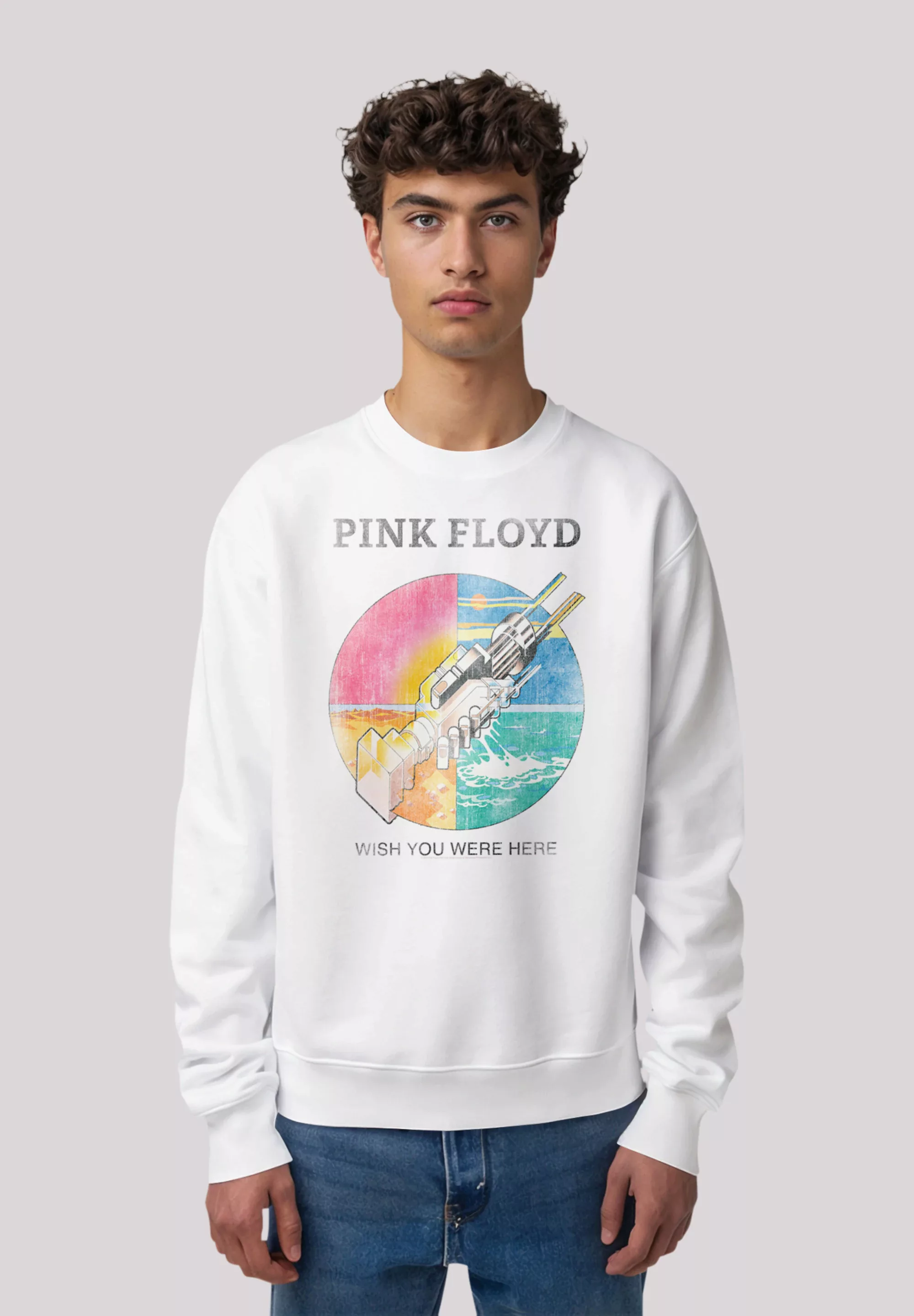 F4NT4STIC Sweatshirt "Pink Floyd Wish You Were Here", Premium Qualität günstig online kaufen