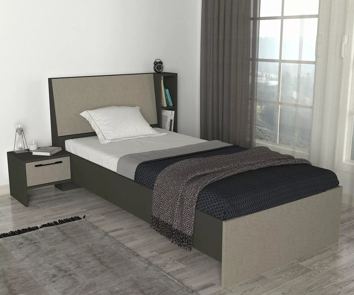 Skye Decor Einzelbett TRH4006 günstig online kaufen