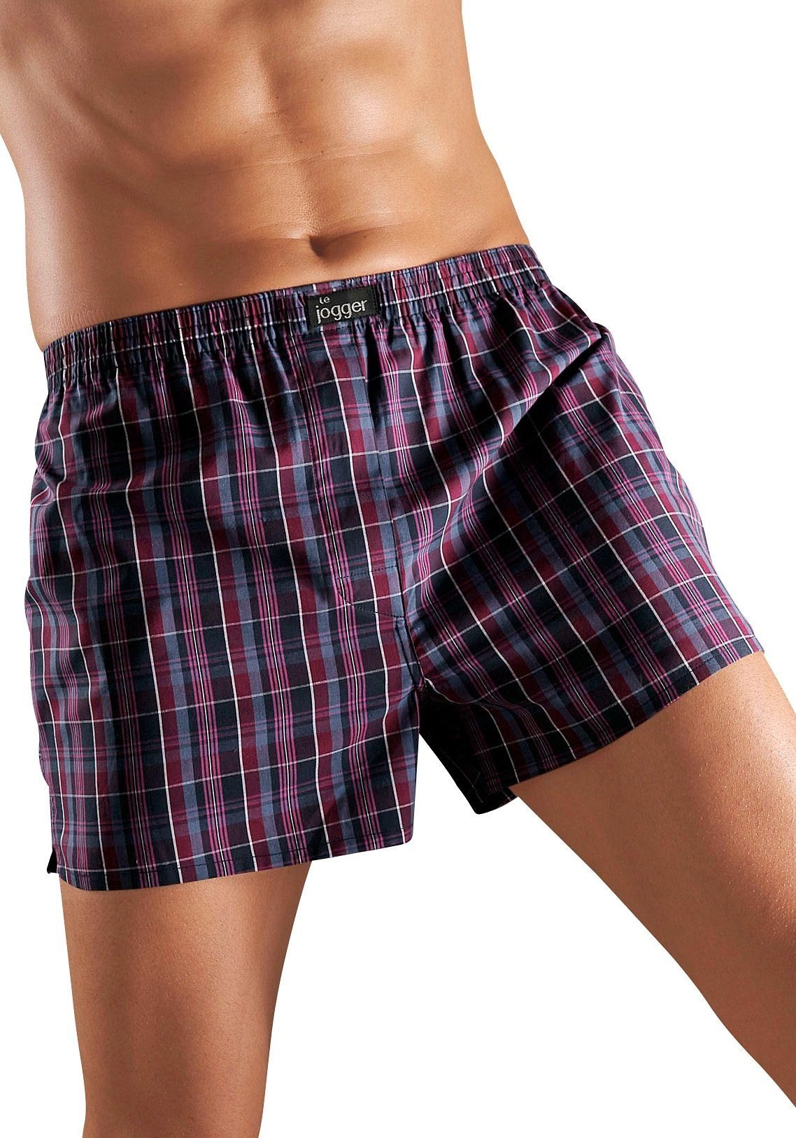 le jogger® Webboxer (Packung, 3-St) aus günstig online kaufen