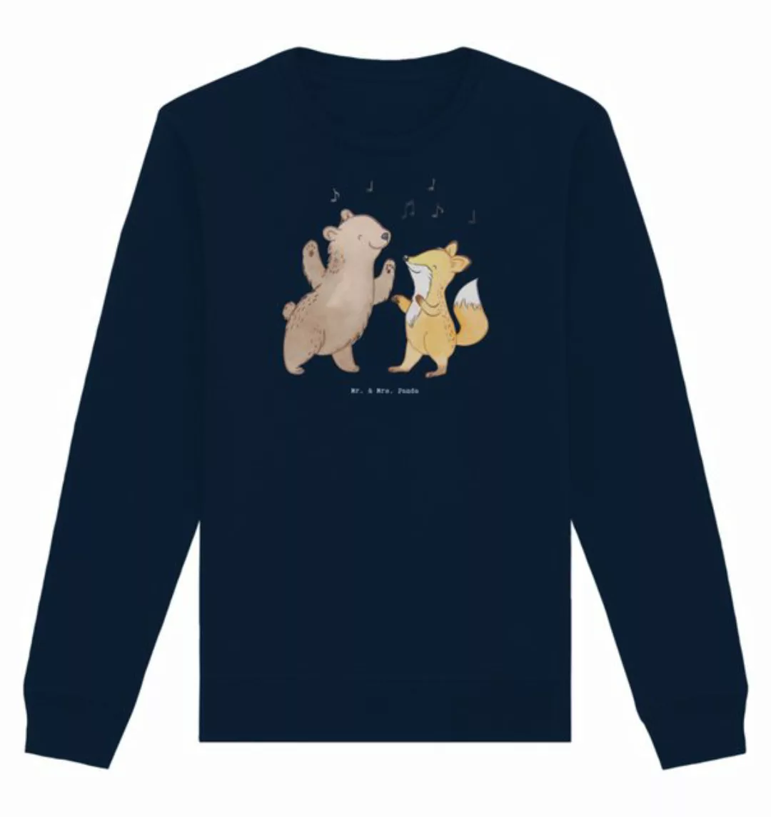 Mr. & Mrs. Panda Longpullover Bär & Fuchs Disco Größe XXL - French Navy - G günstig online kaufen