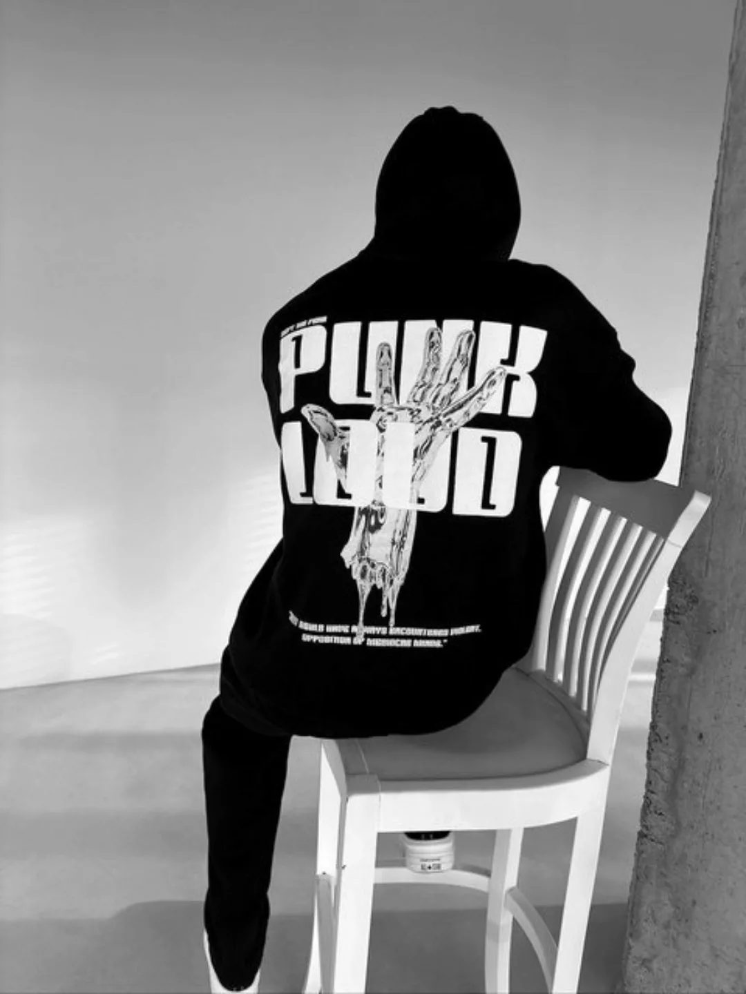 Abluka Hoodie OVERSIZE PUNK LOUD HOODIE günstig online kaufen