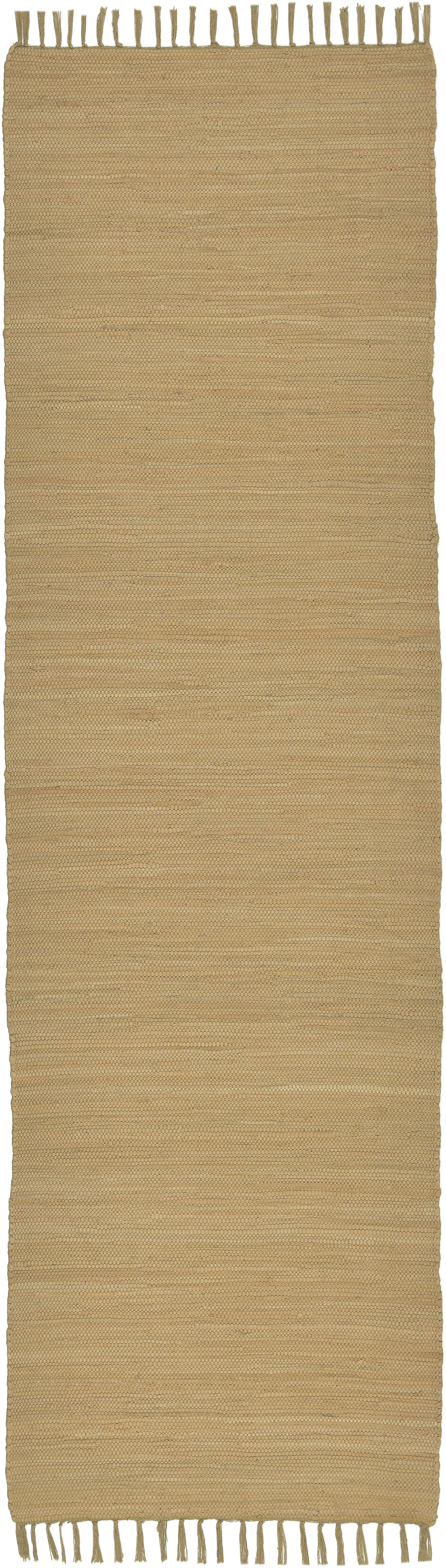 THEKO Teppich  Happy Co ¦ beige ¦ Baumwolle ¦ Maße (cm): B: 70 H: 0,5 Teppi günstig online kaufen