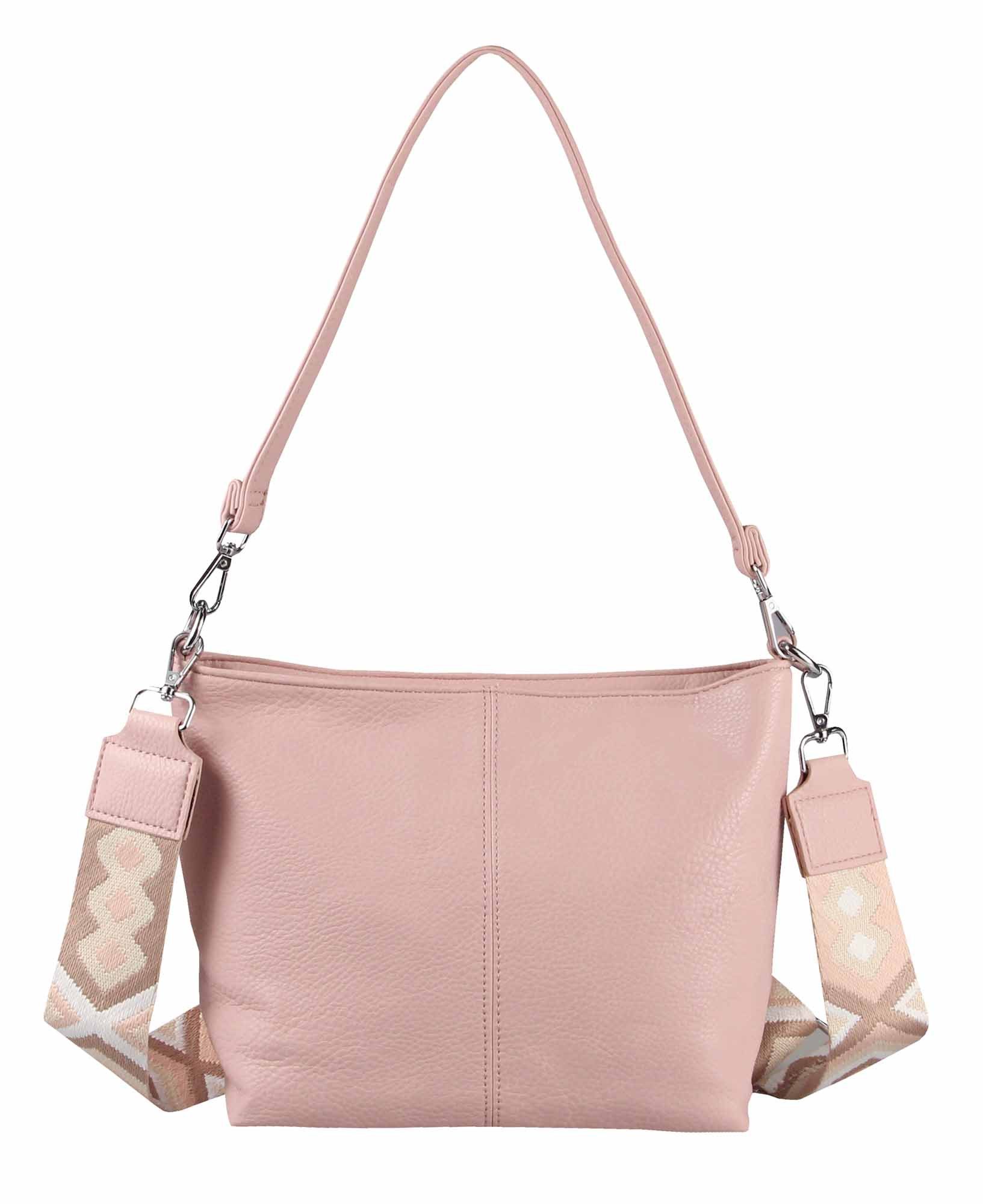 ITALYSHOP24 Schultertasche DAMEN TASCHE SHOPPER Hobo günstig online kaufen