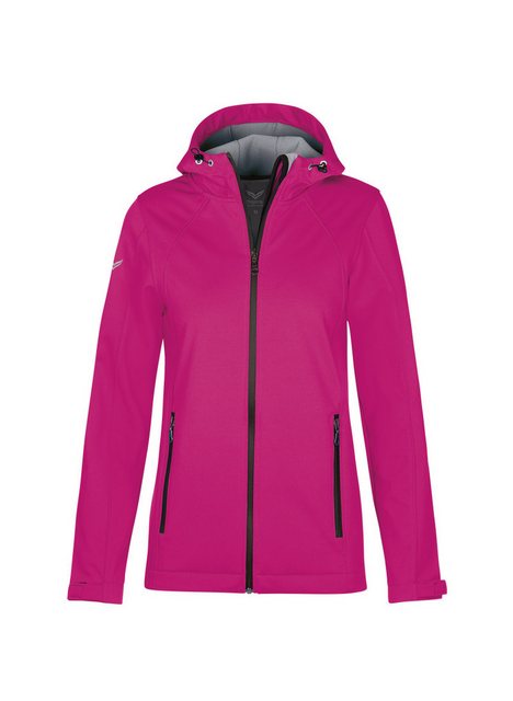 Trigema Softshelljacke "TRIGEMA Taillierte Softshell–Kapuzenjacke", (1 St.) günstig online kaufen