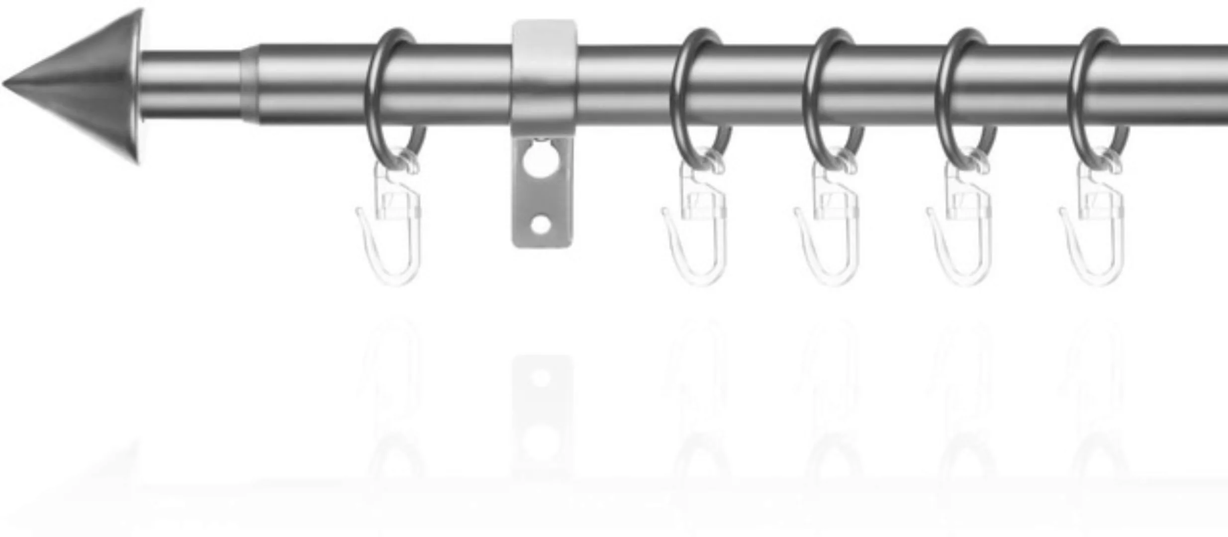LICHTBLICK ORIGINAL Gardinenstange »Gardinenstange Kegel, 20 mm, ausziehbar günstig online kaufen