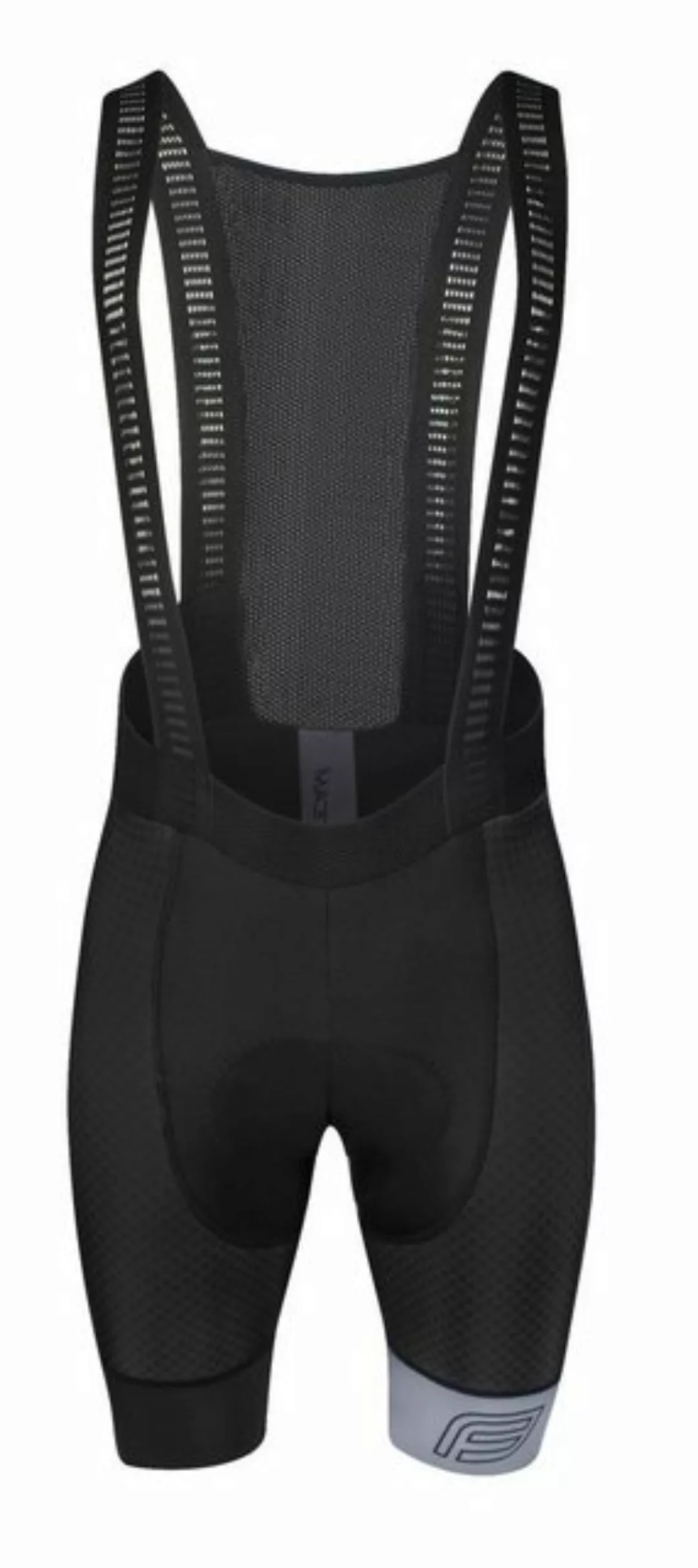 FORCE Fahrradhose bibshorts F TEAM PRO schwarz-grau günstig online kaufen