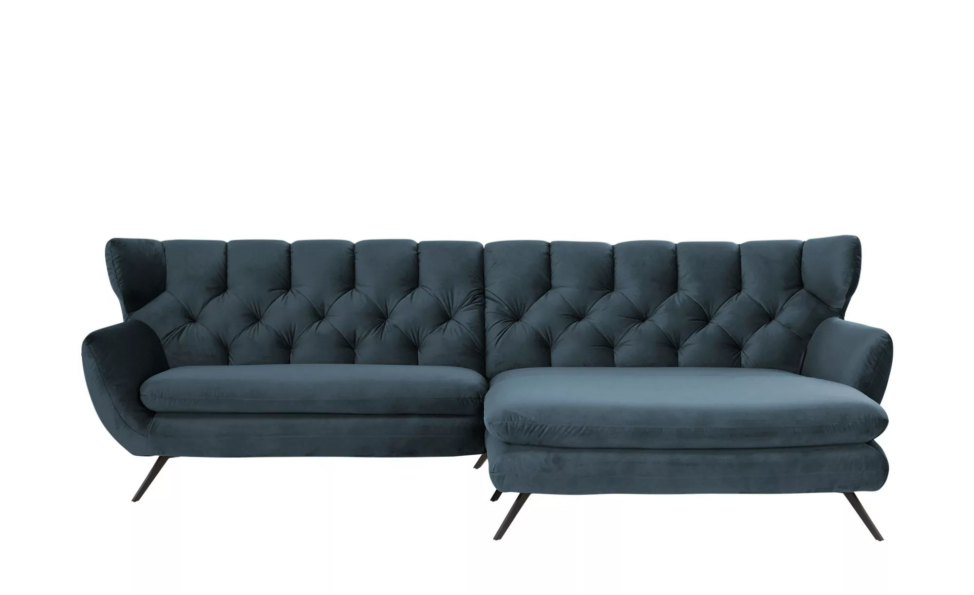 pop Ecksofa  Caldara - türkis/petrol - 94 cm - Polstermöbel > Sofas > Eckso günstig online kaufen